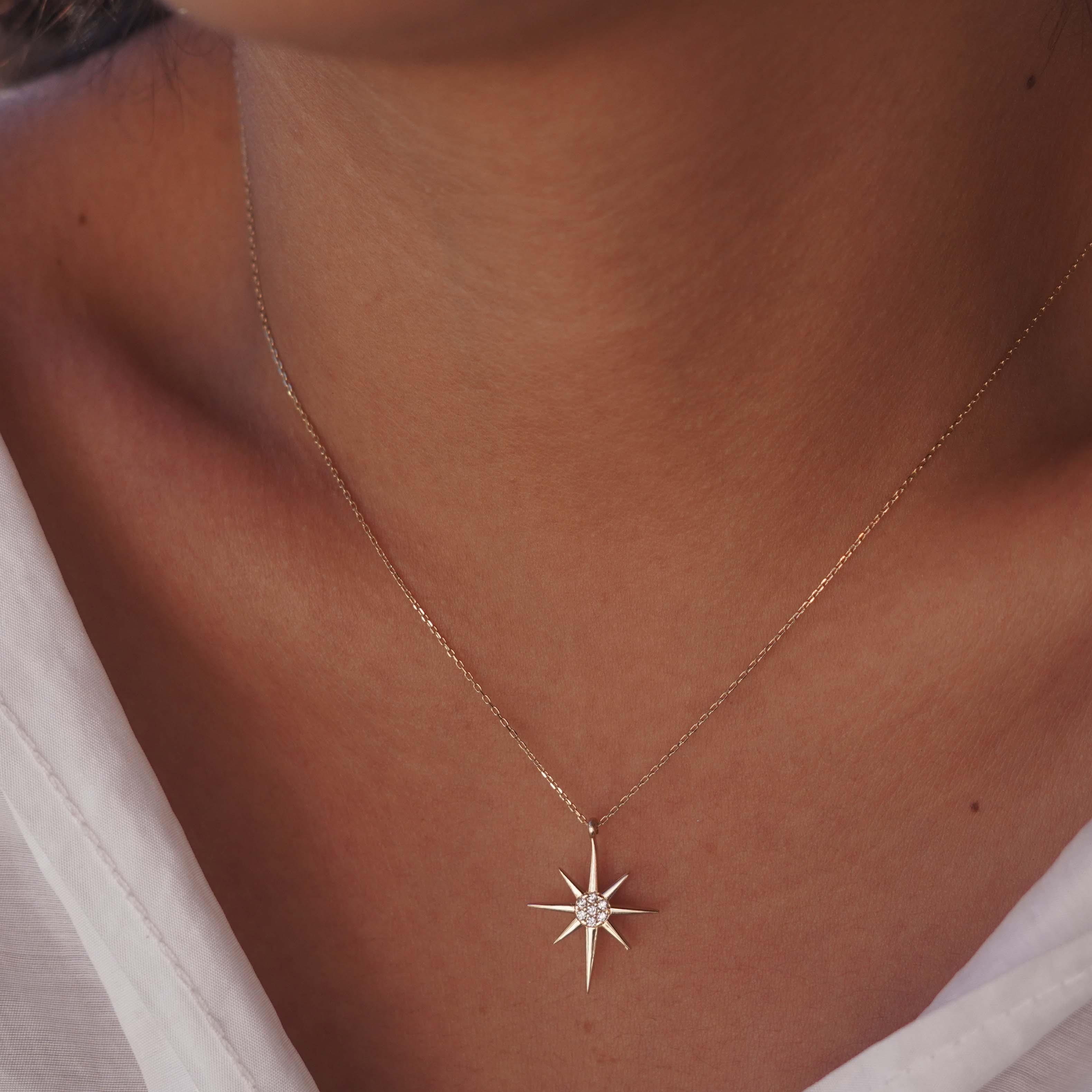 Kuzey Yıldızı Kolye