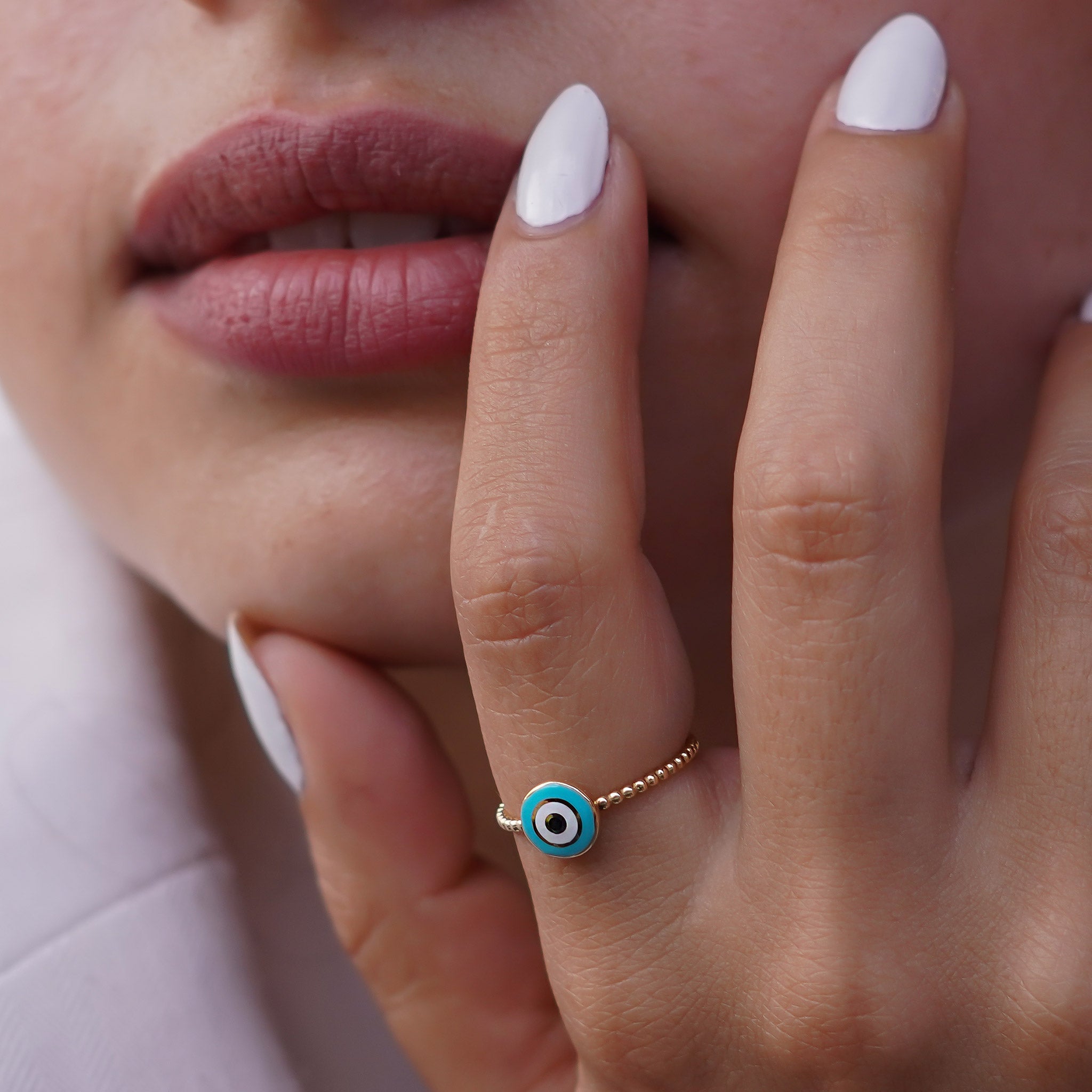 Minimal Göz Yüzük
