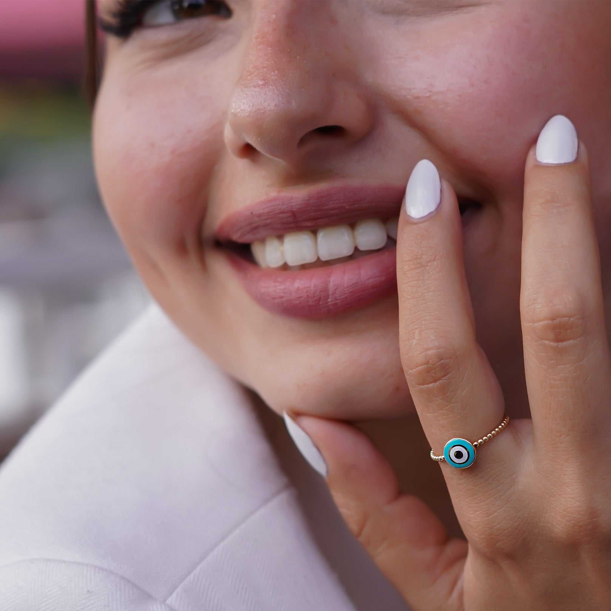 Minimal Göz Yüzük