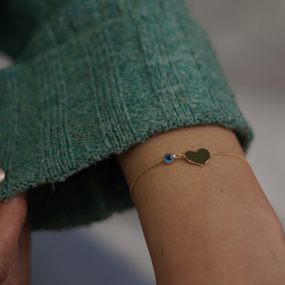 Minimal Kalp Bileklik