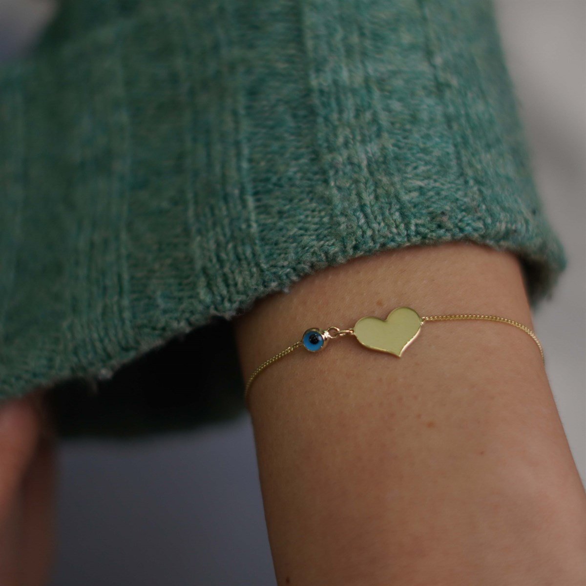 Minimal Kalp Bileklik