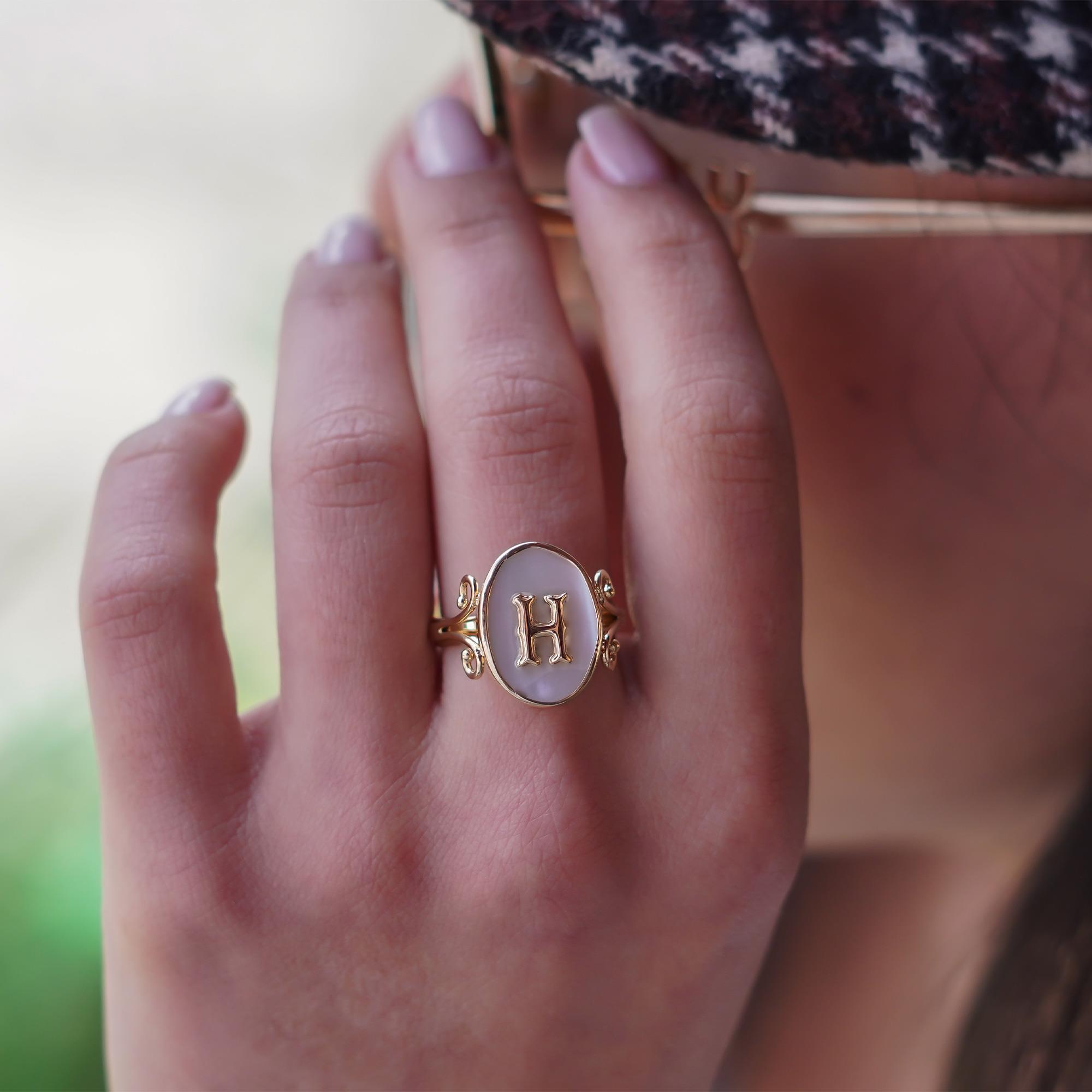 Nostalgia Harf Yüzük