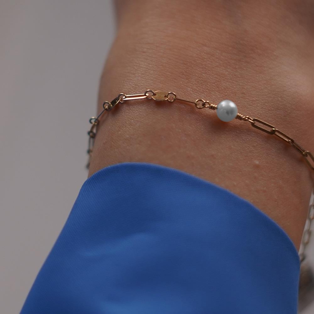 Pullu İnci Bileklik