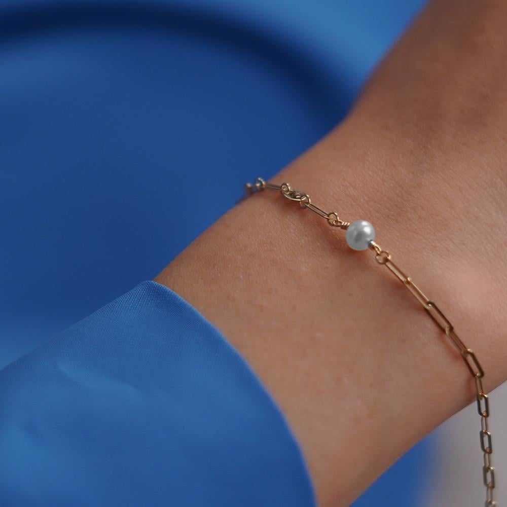 Pullu İnci Bileklik