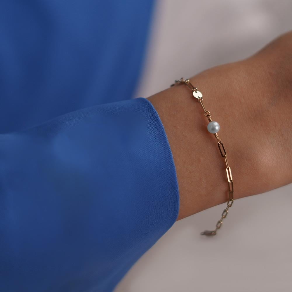 Pullu İnci Bileklik