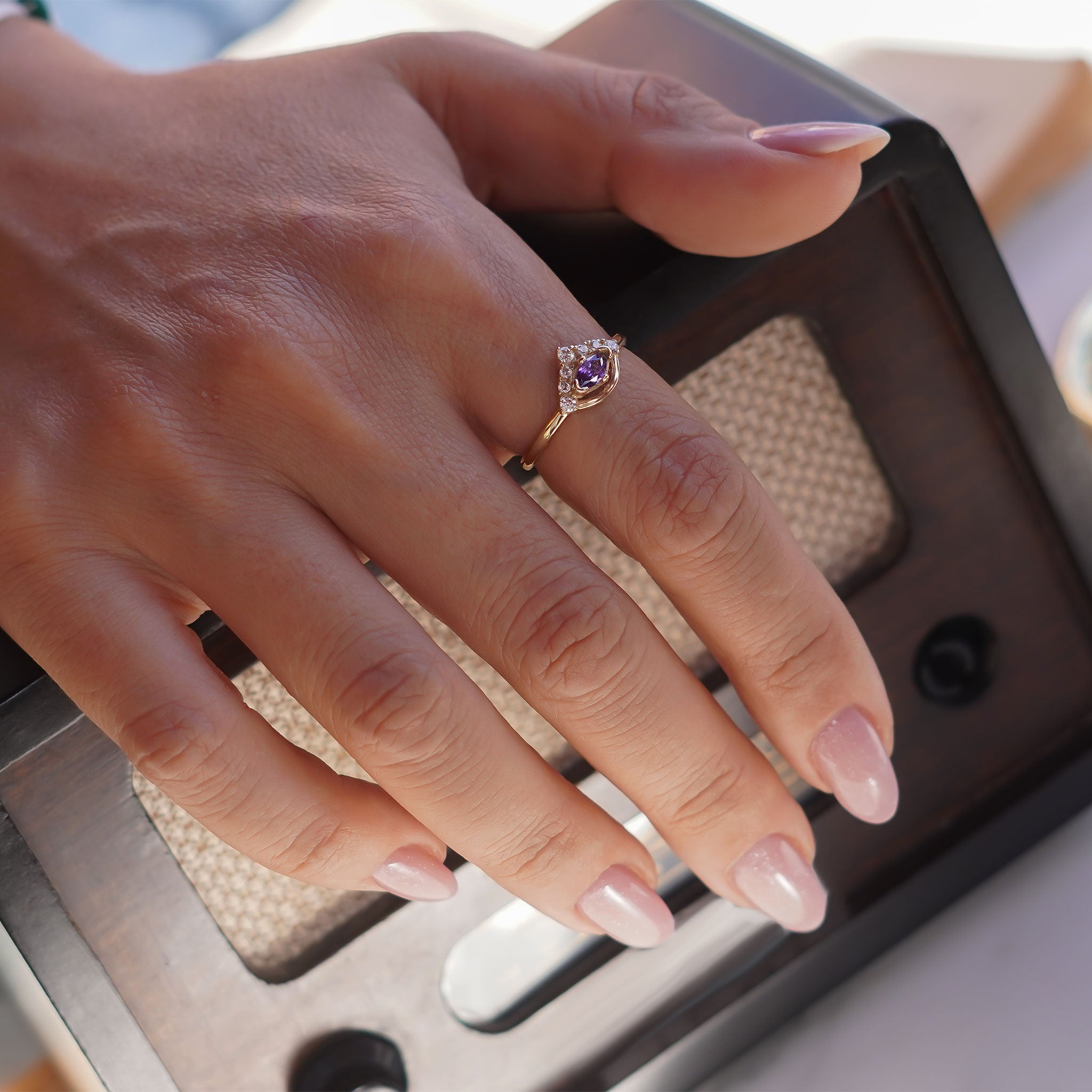 Renkli Taşlı Yüzük