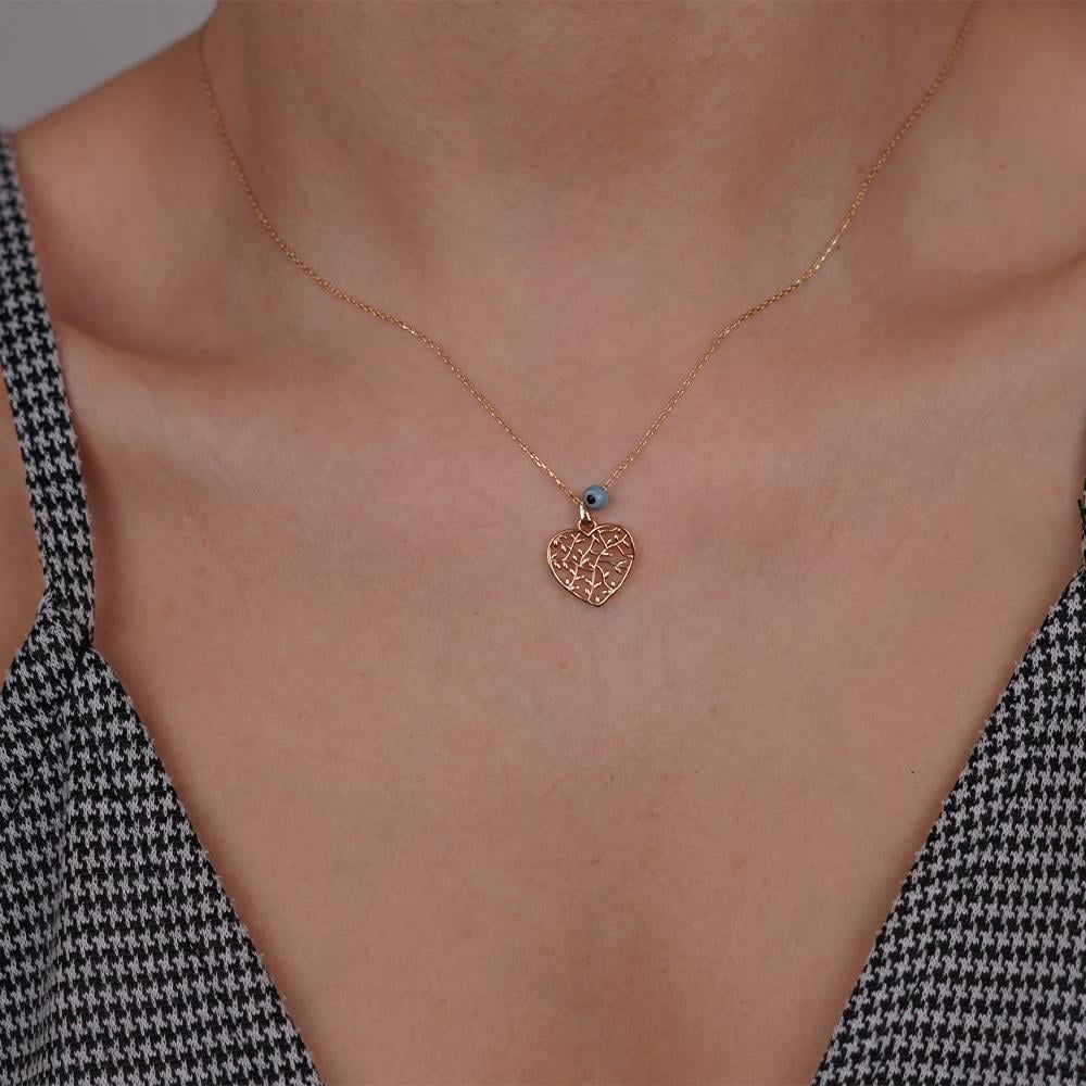 Sarmaşık Kalp Kolye