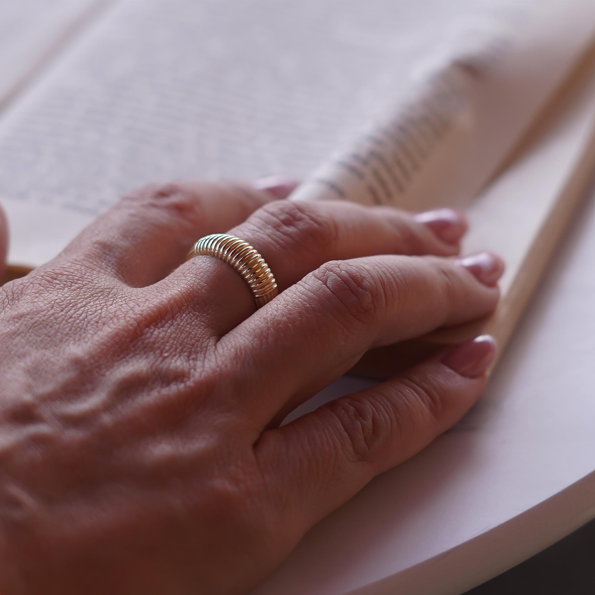 İtalyan Sade Yüzük