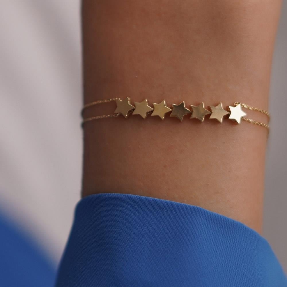 Sıra Yıldız Bileklik