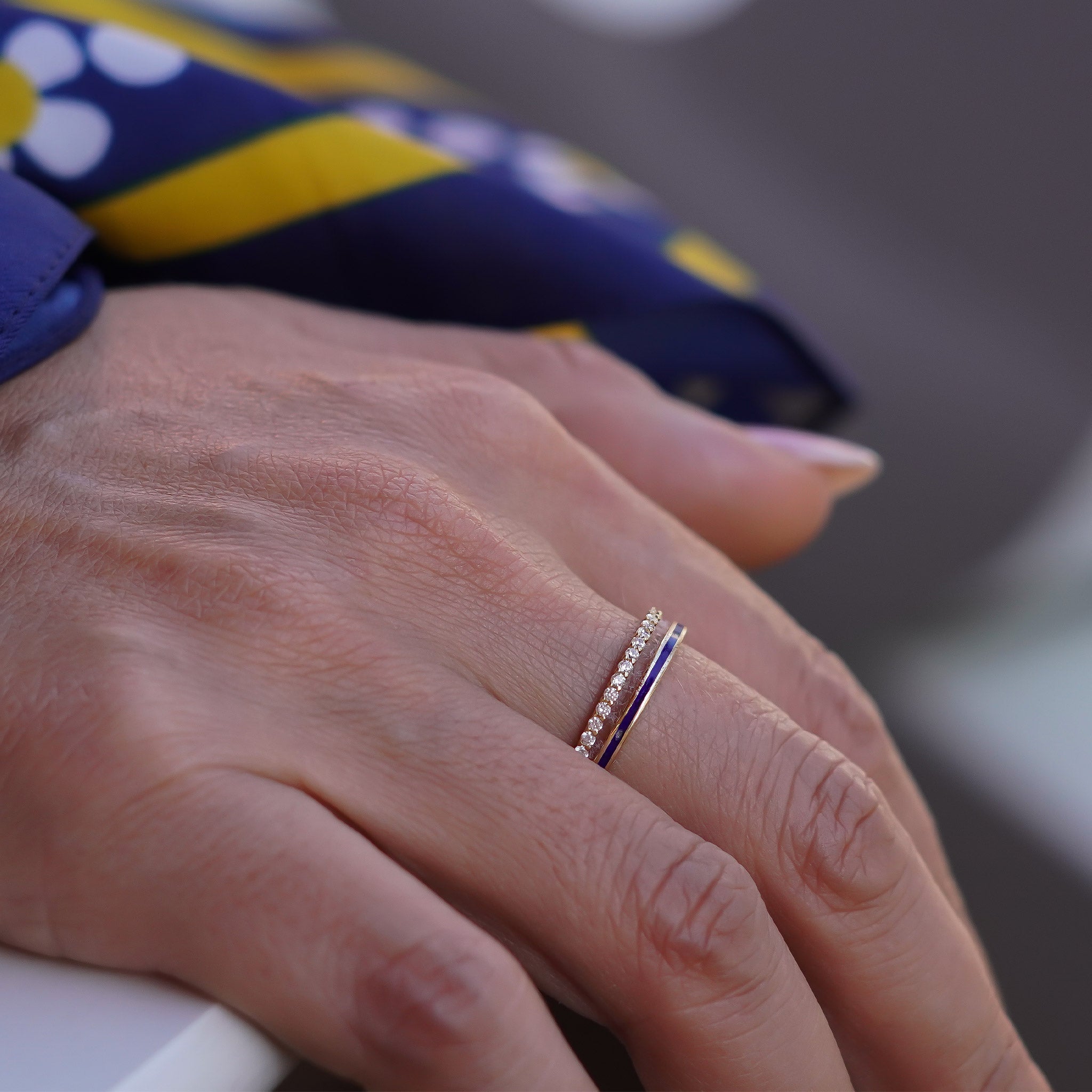 Su Yolu Şerit Yüzük