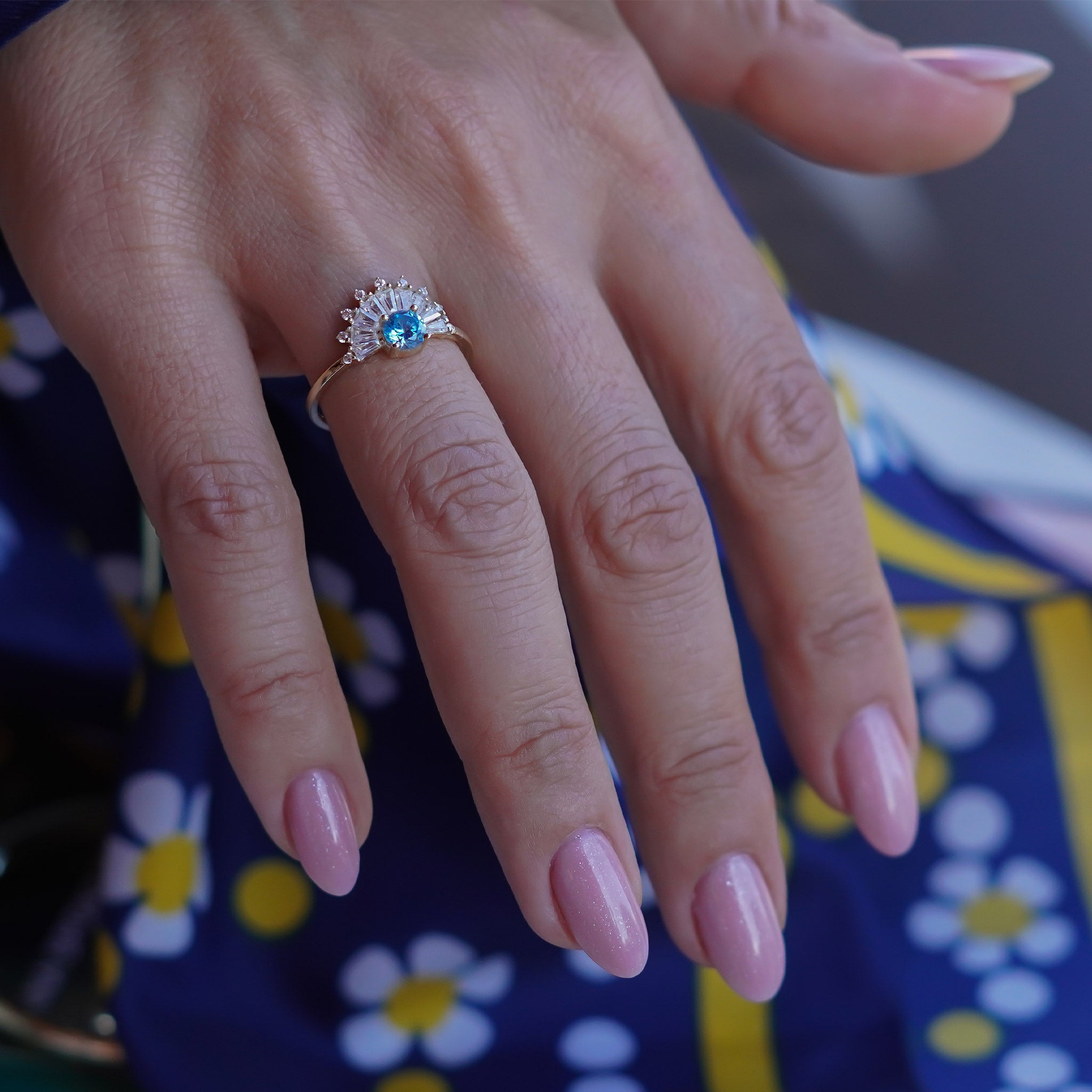 Sun Rise Baget Yüzük