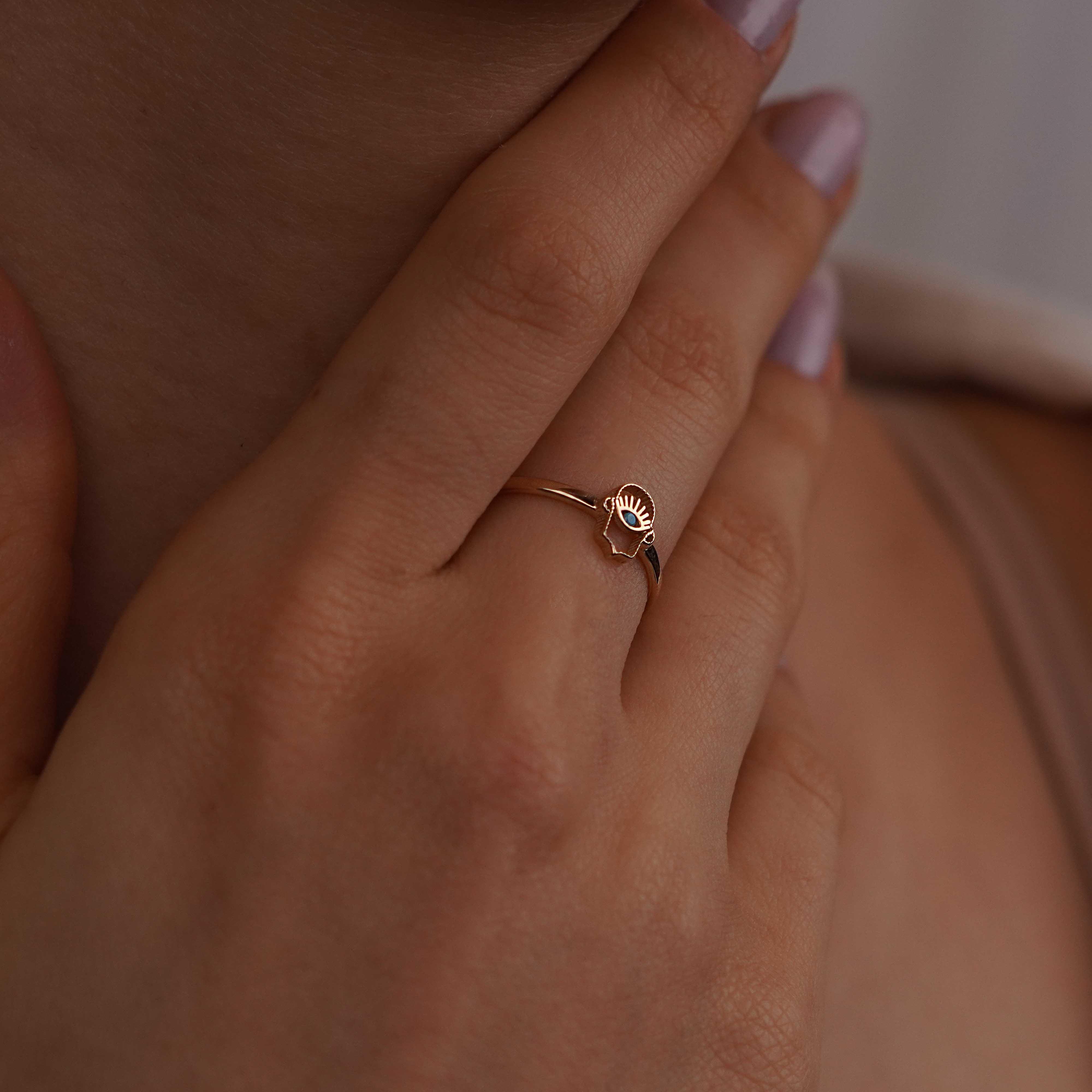 Tasarım Kirpik Yüzük