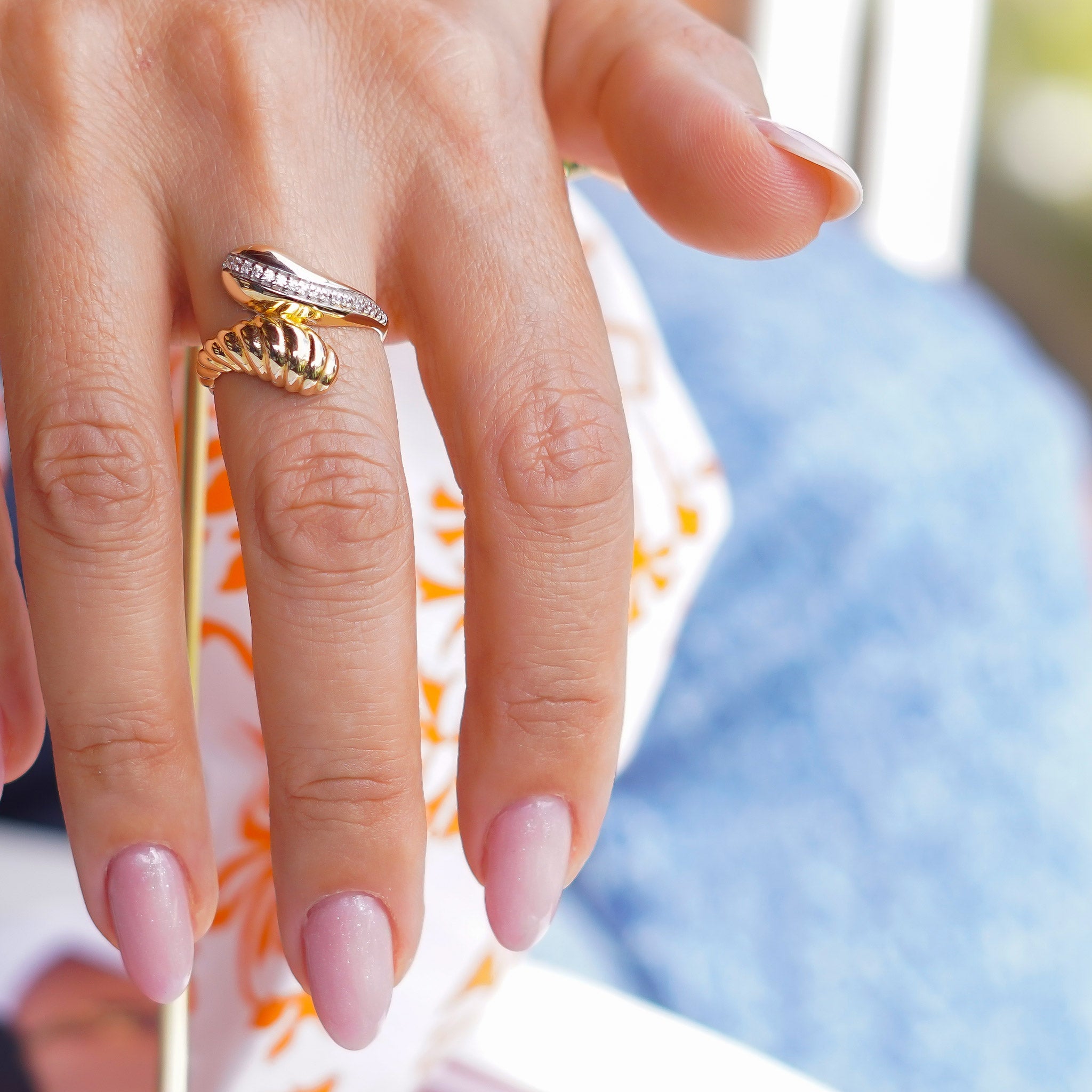 Taşlı Burgu Yüzük