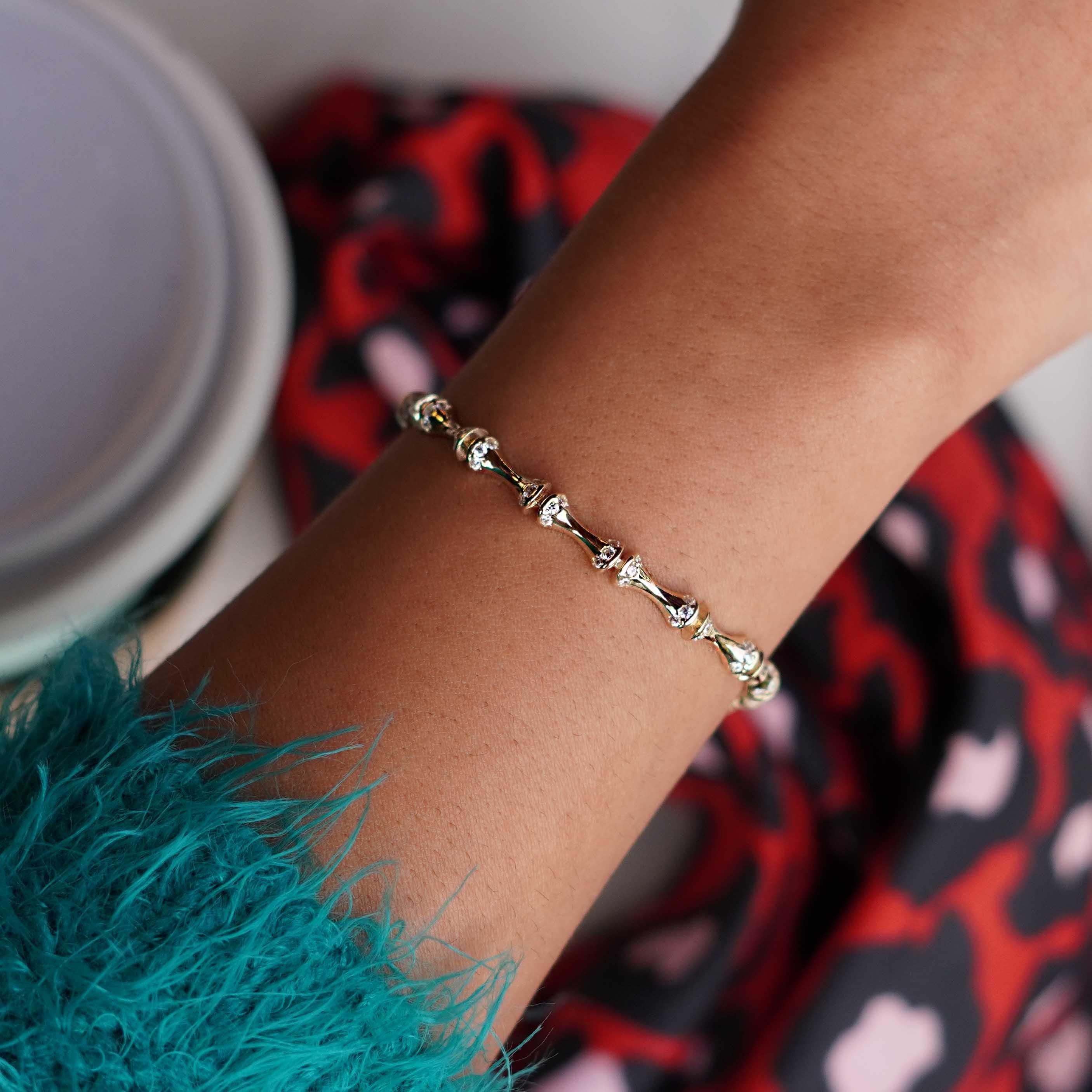 Taşlı Kemik Bileklik