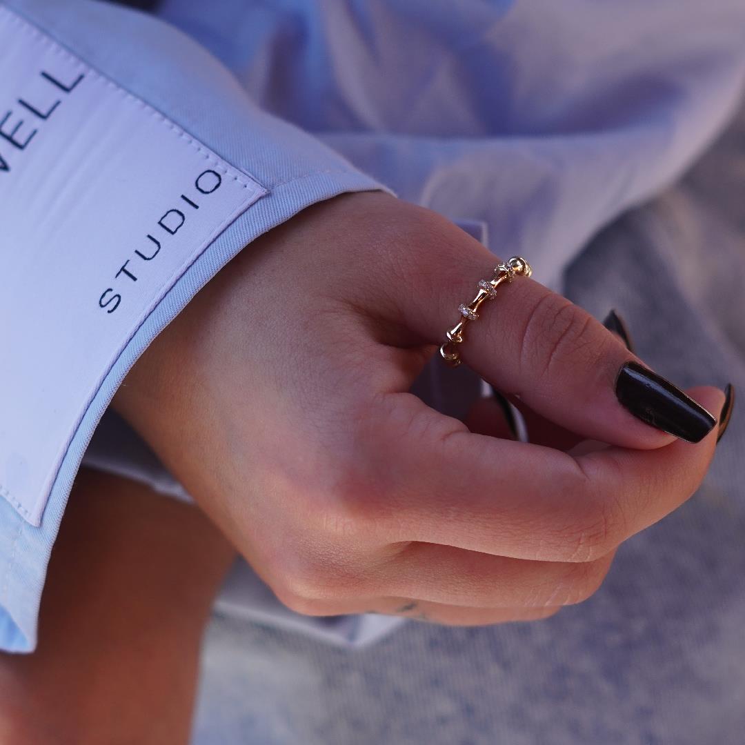 Taşlı Kemik Yüzük