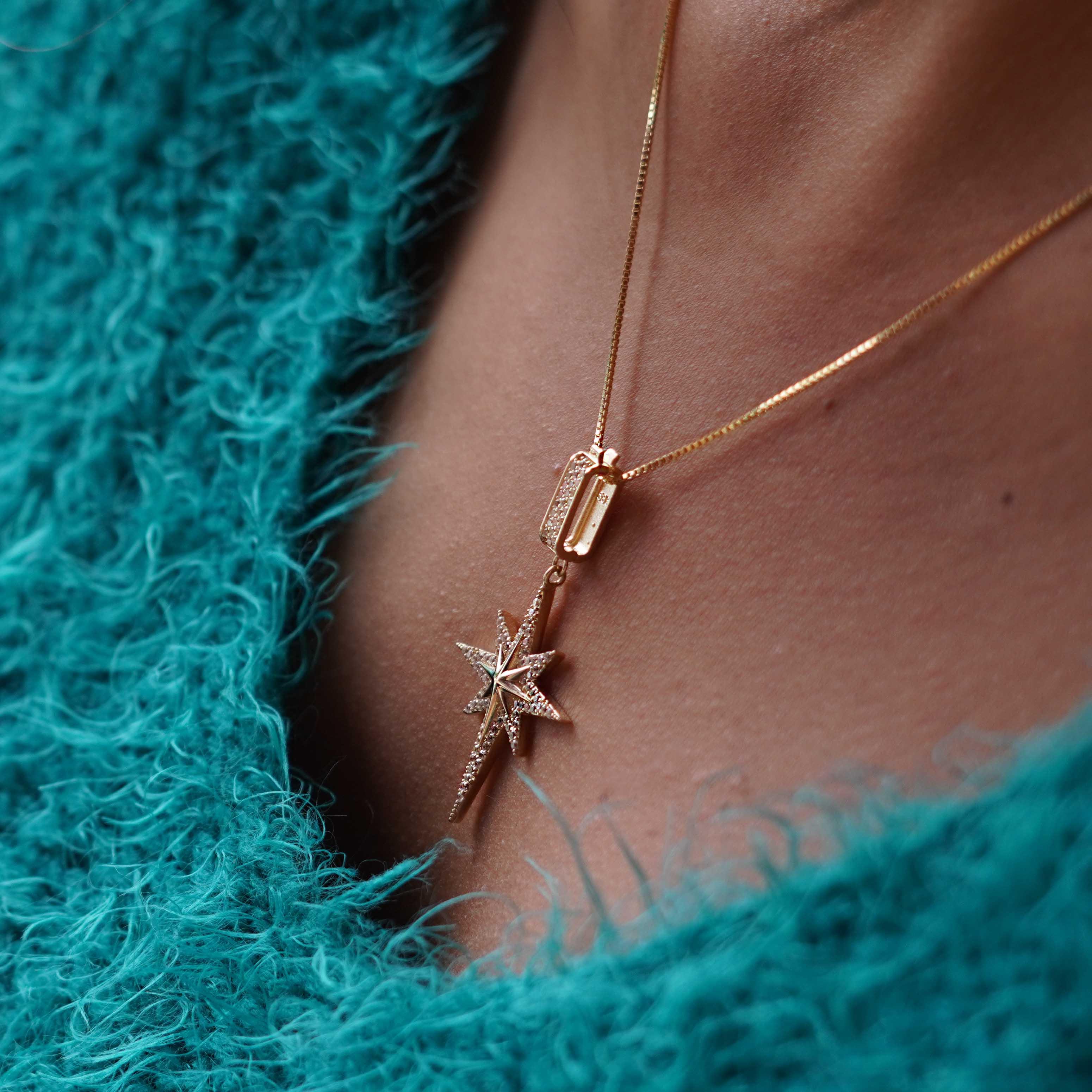 Taşlı Sirius Kolye