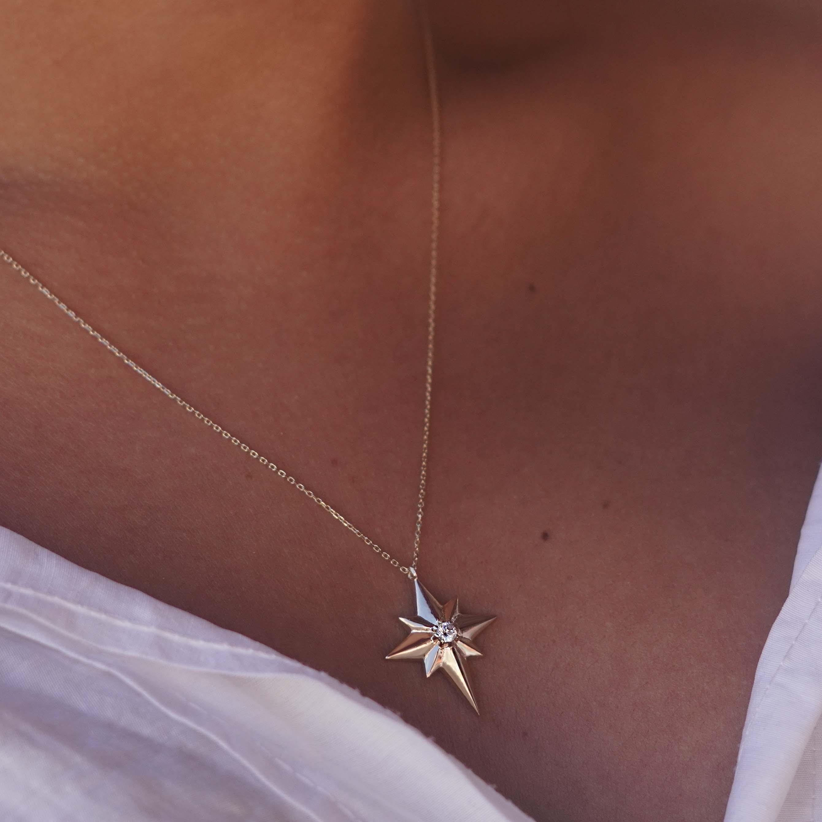 Taşlı Sirius Kolye