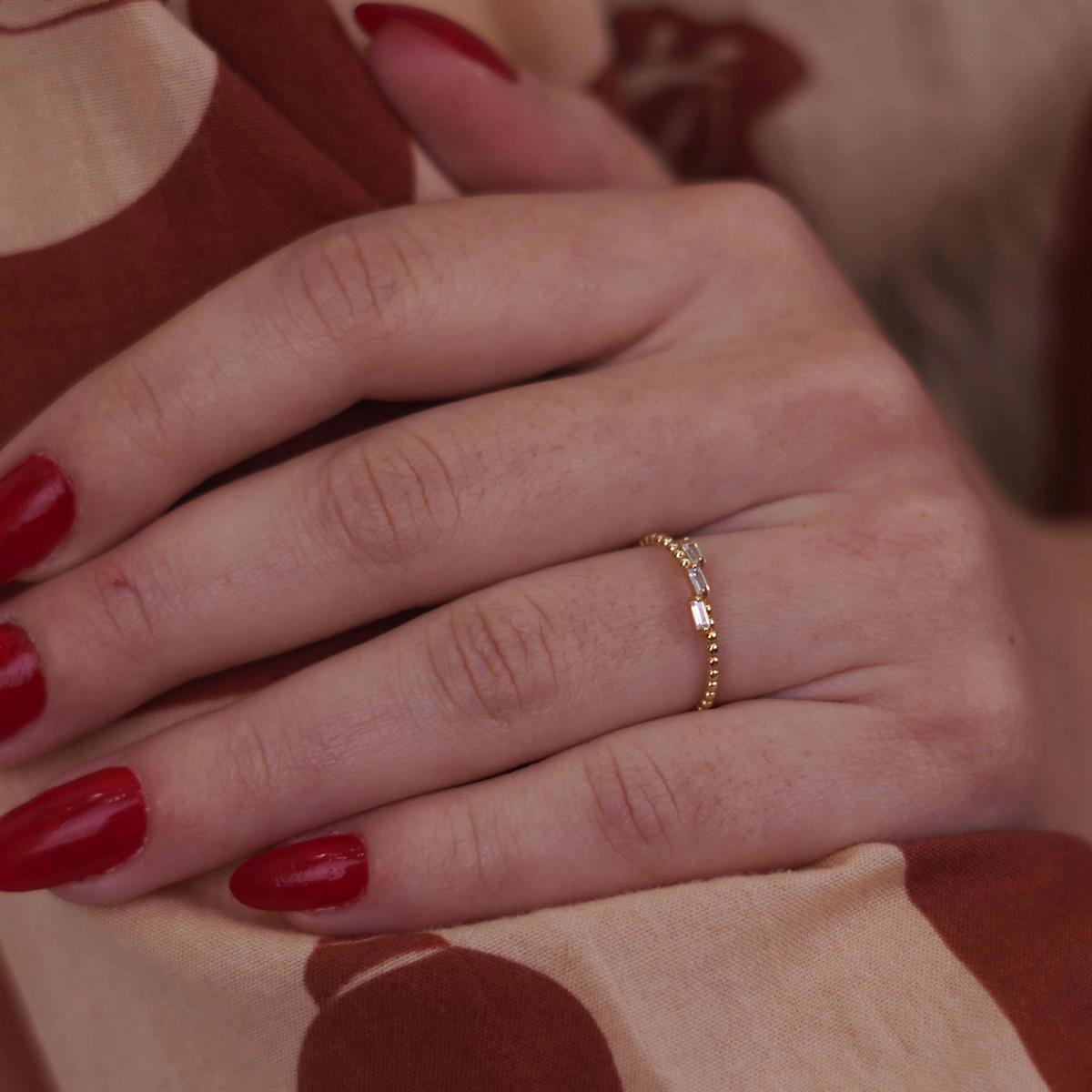 Top Top Baget Yüzük