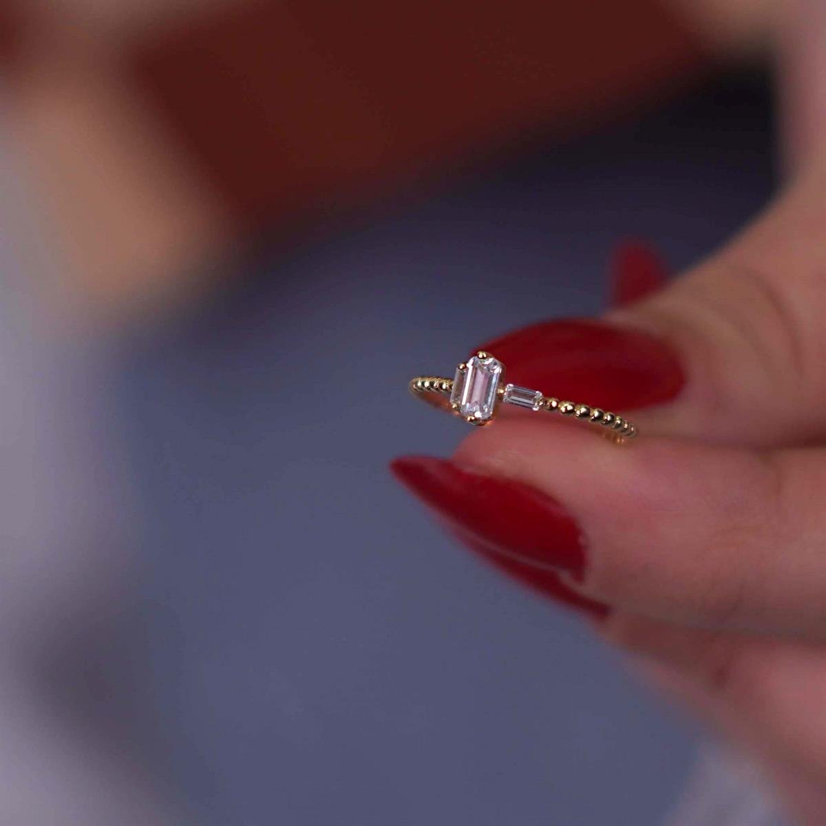 Top Top Baget Yüzük