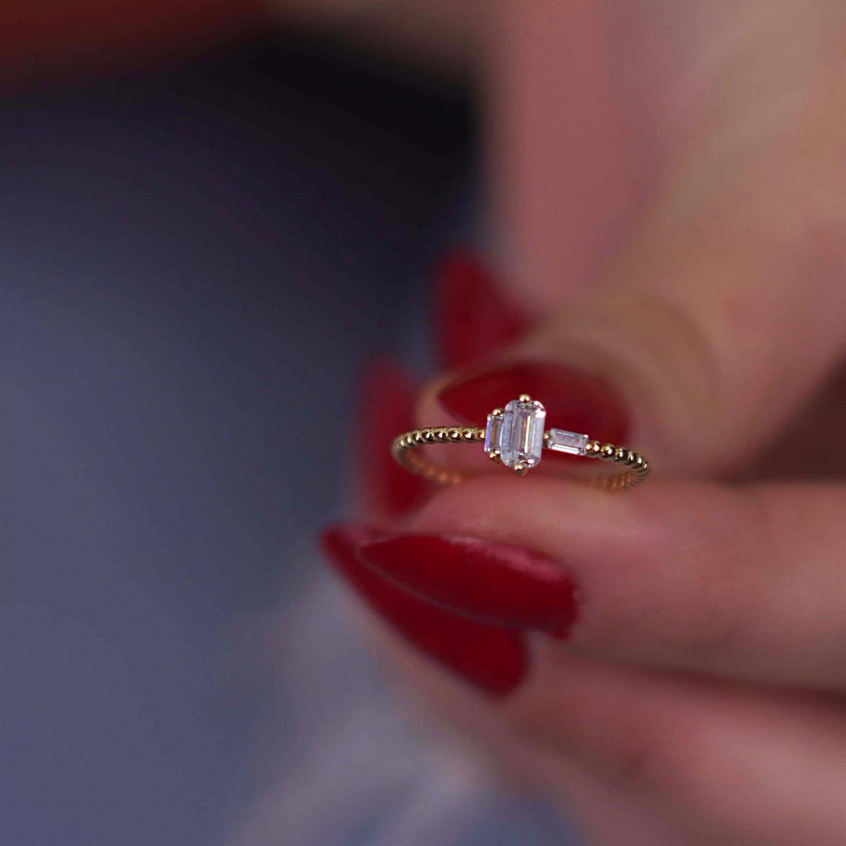 Top Top Baget Yüzük