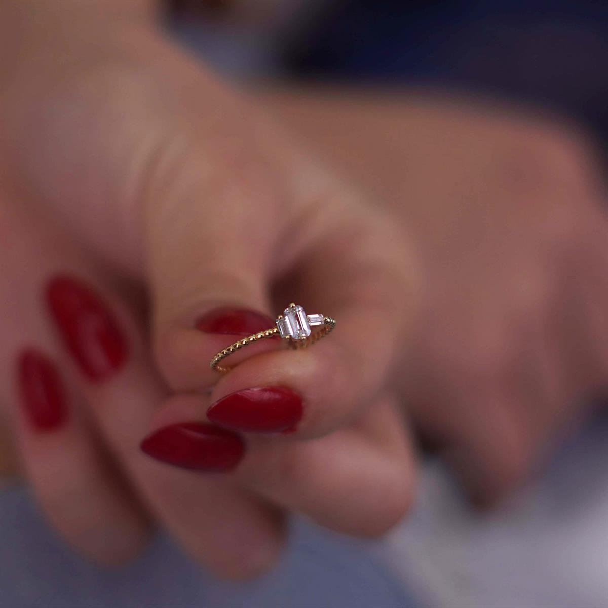 Top Top Baget Yüzük