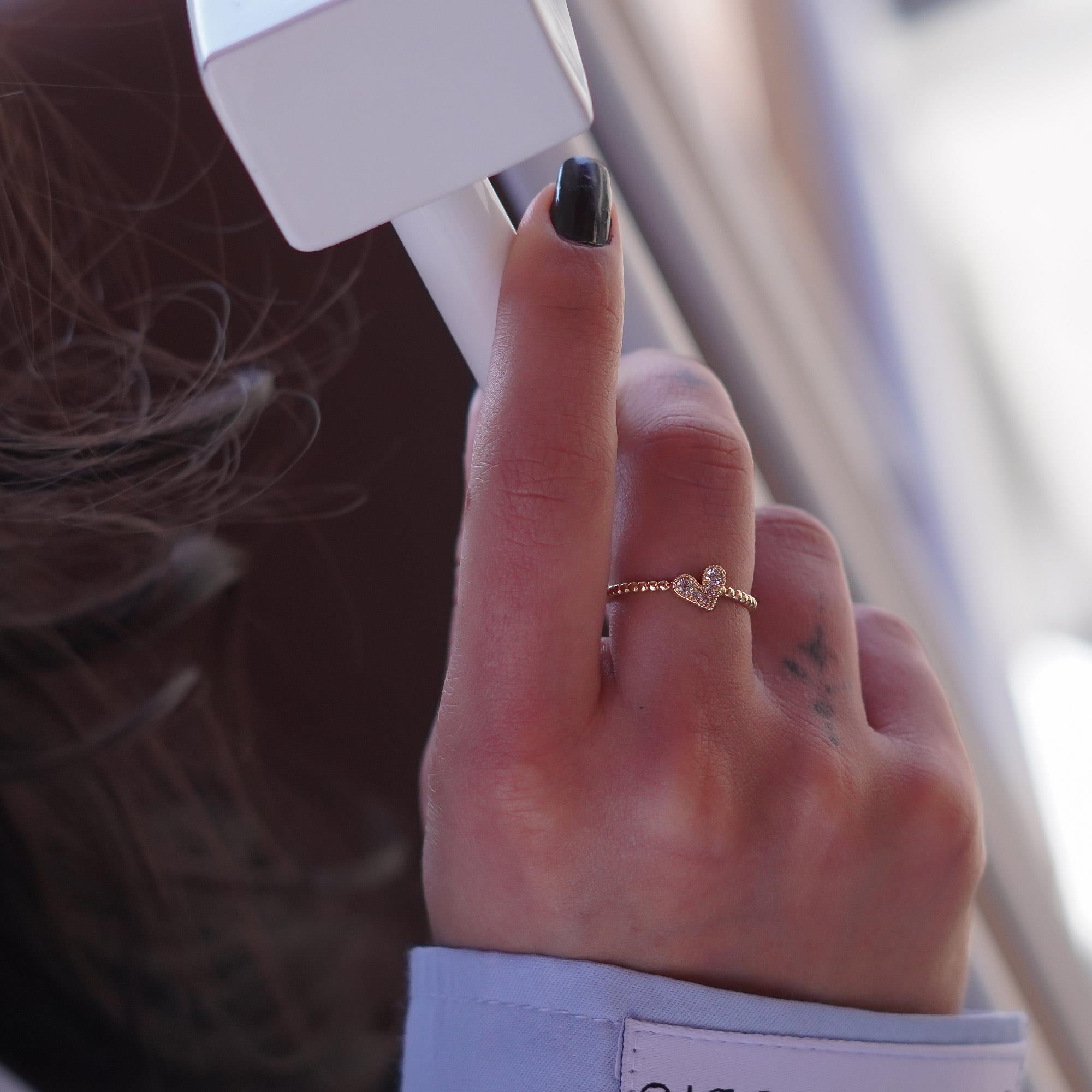 Top Top Kalp Yüzük