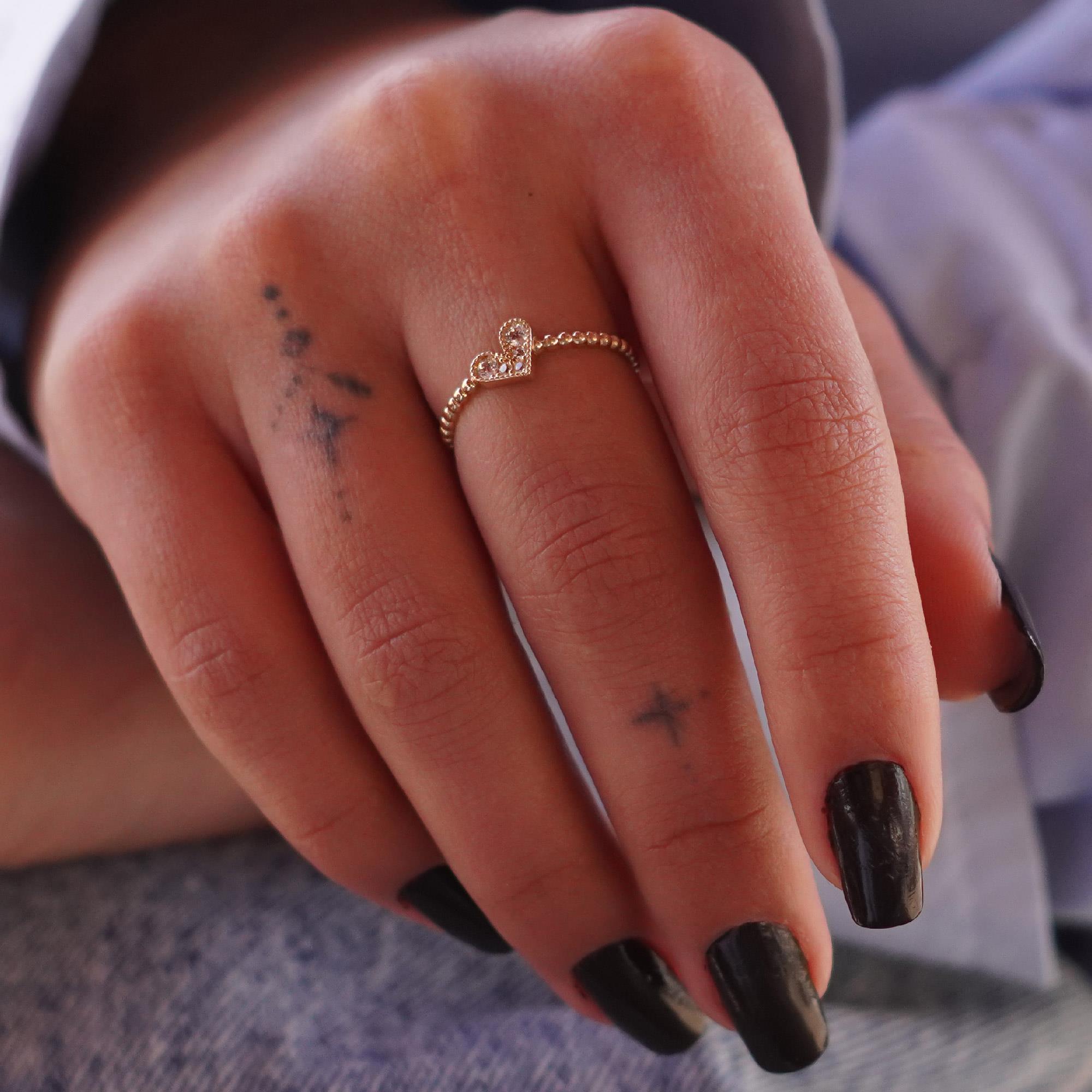 Top Top Kalp Yüzük