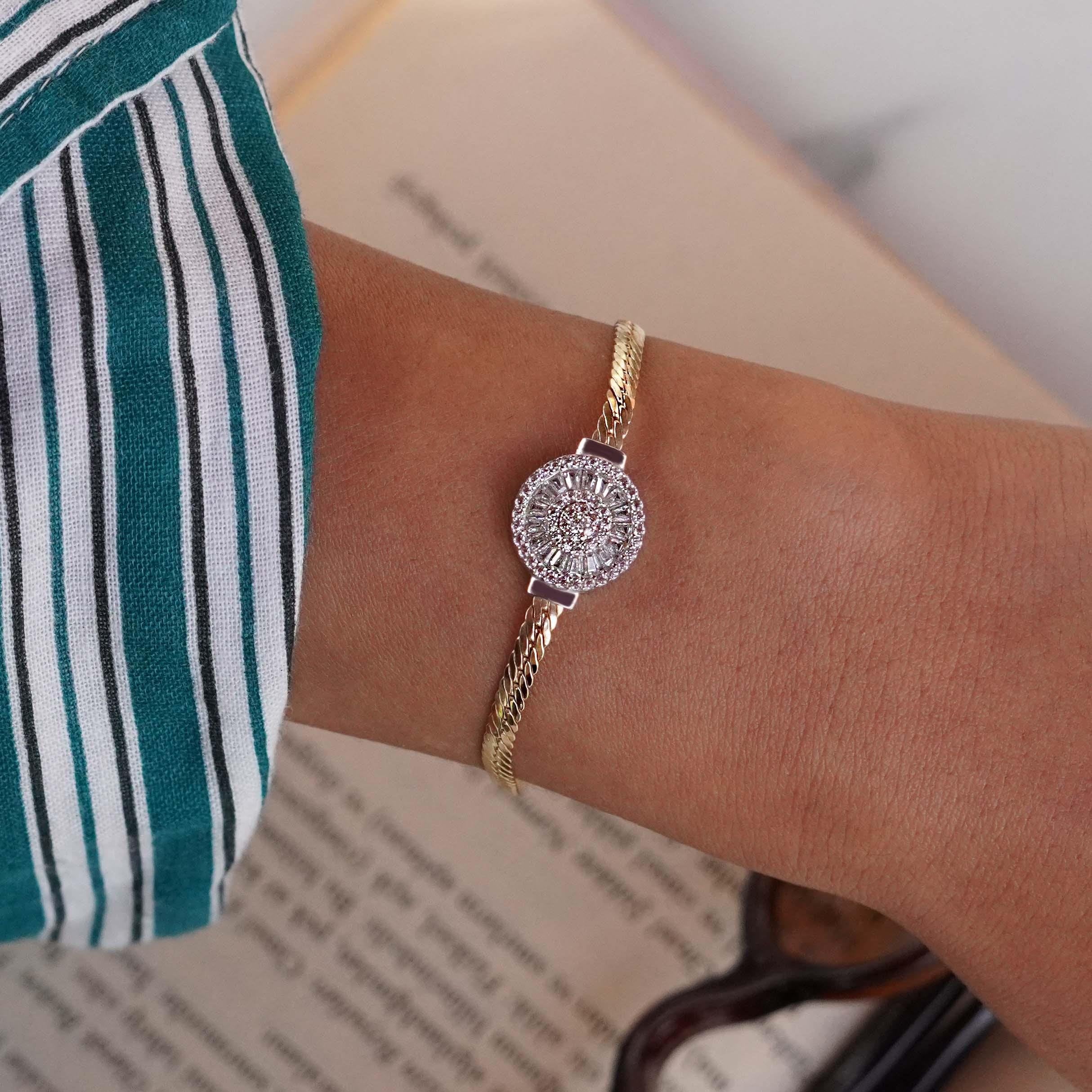 Trapez İtalyan Bileklik