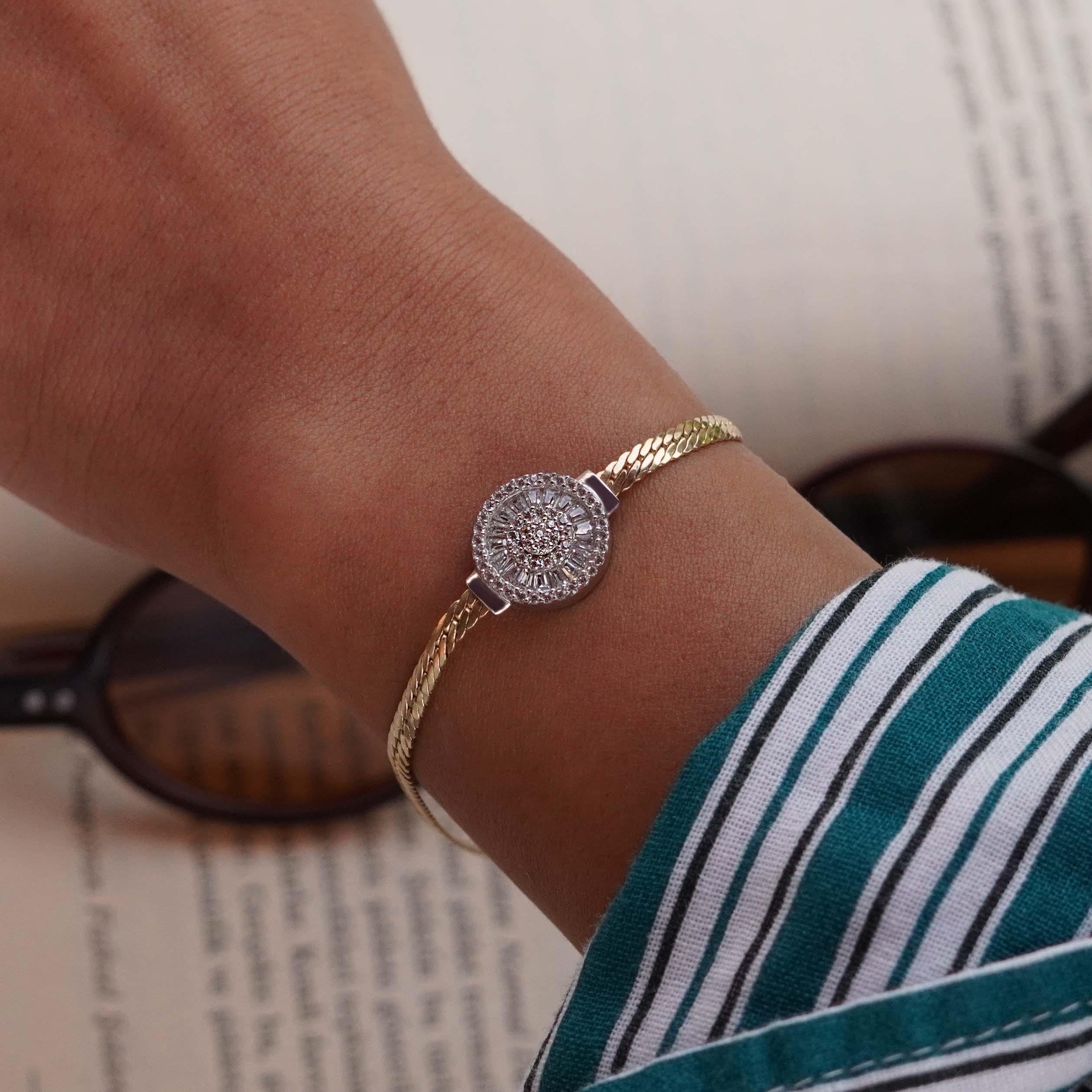 Trapez İtalyan Bileklik