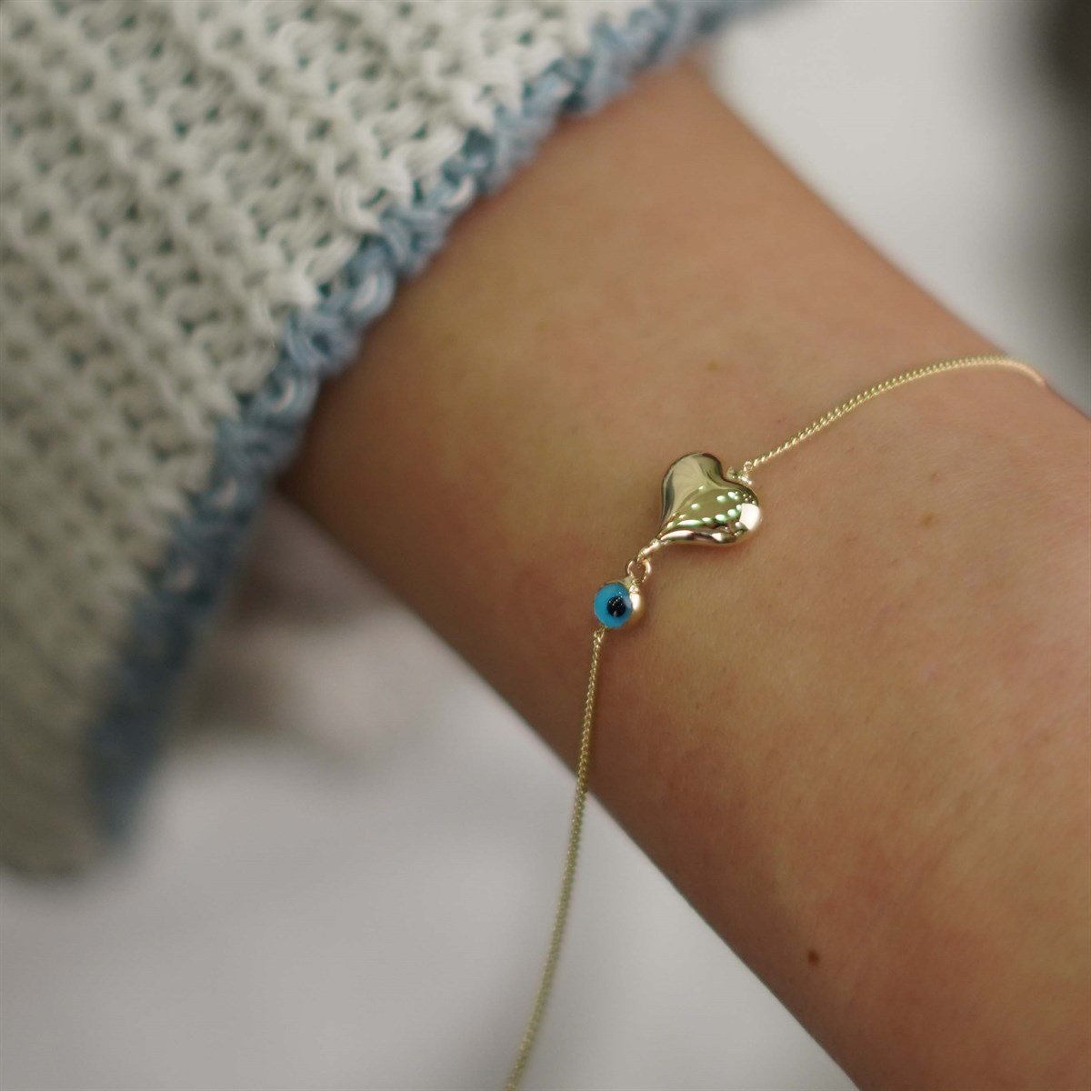 Üç Boyutlu Kalp Bileklik