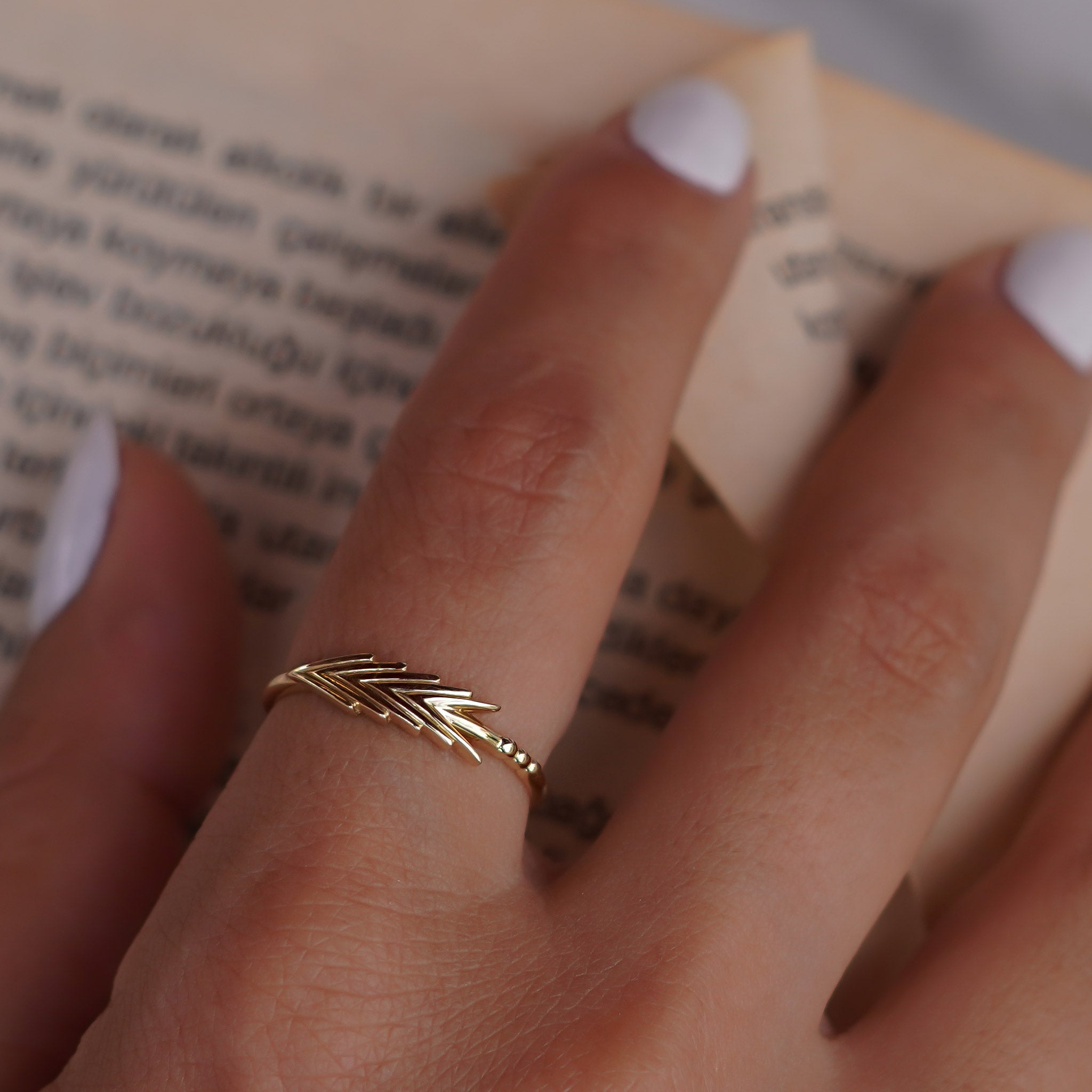 V Model Sade Yüzük