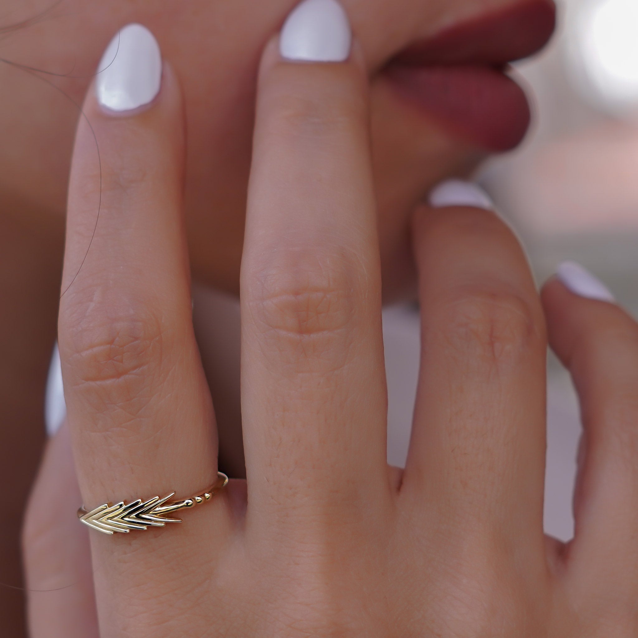 V Model Sade Yüzük