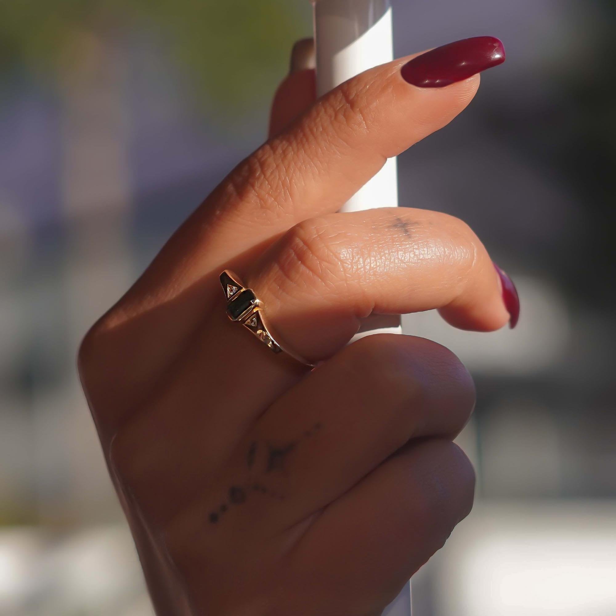 Yeşil Vintage Yüzük