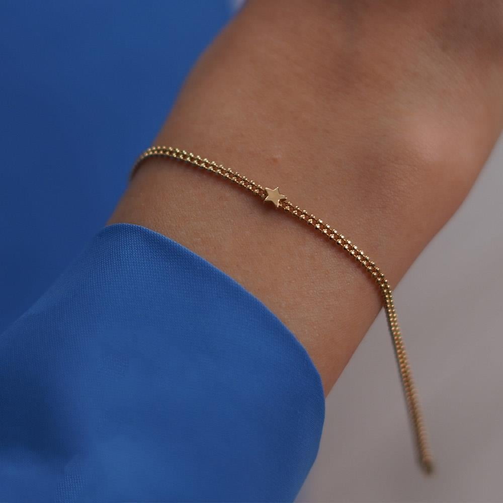 Yıldız Top Top Bileklik