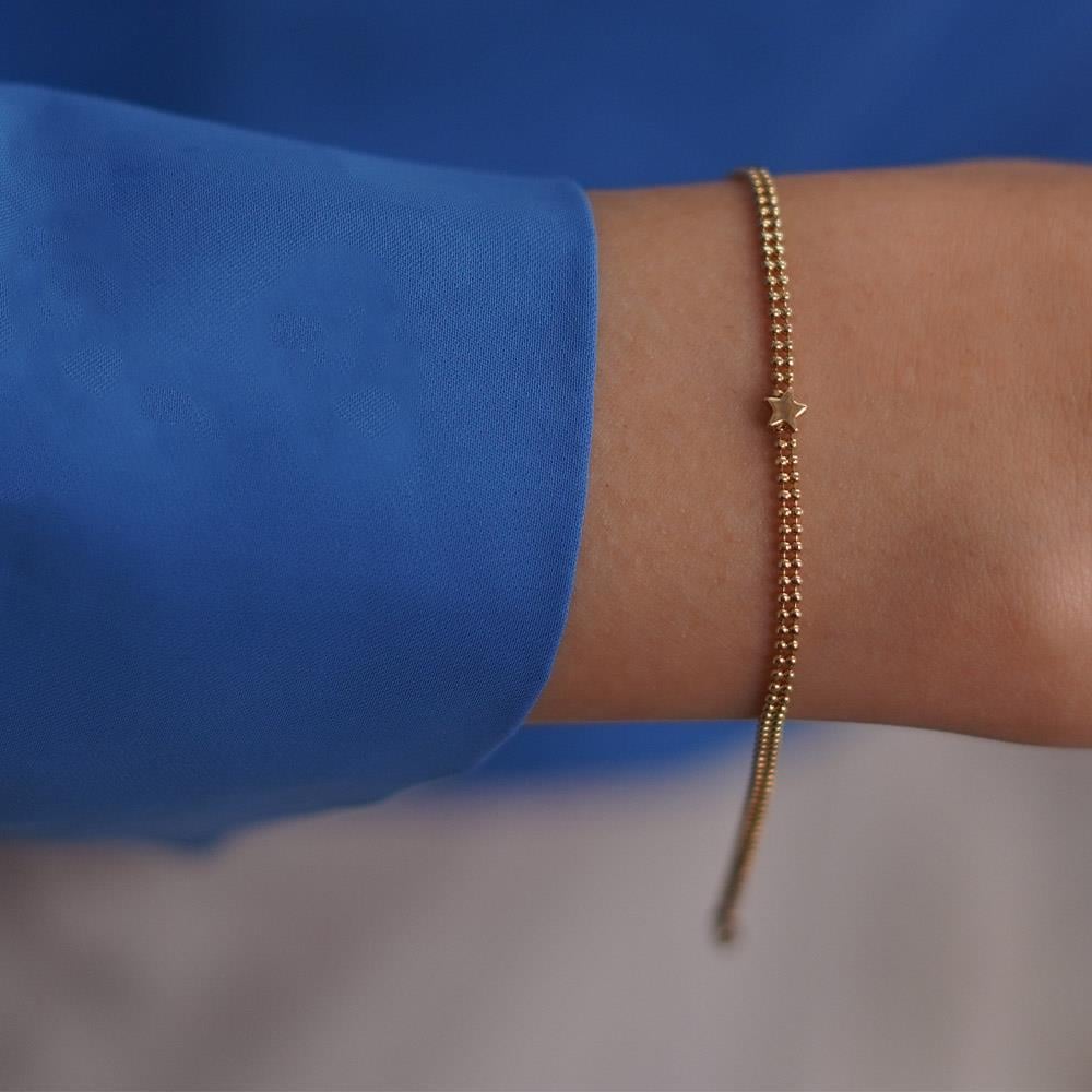 Yıldız Top Top Bileklik