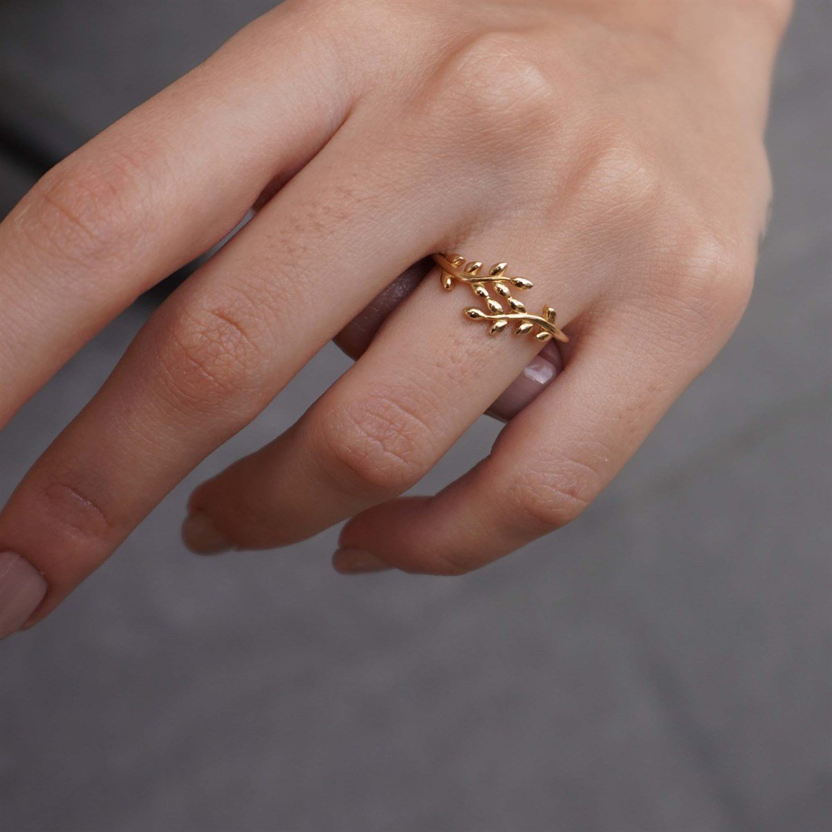 Zeytin Dalı Yüzük