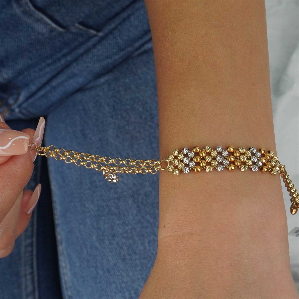 Zincirli Dorika Bileklik