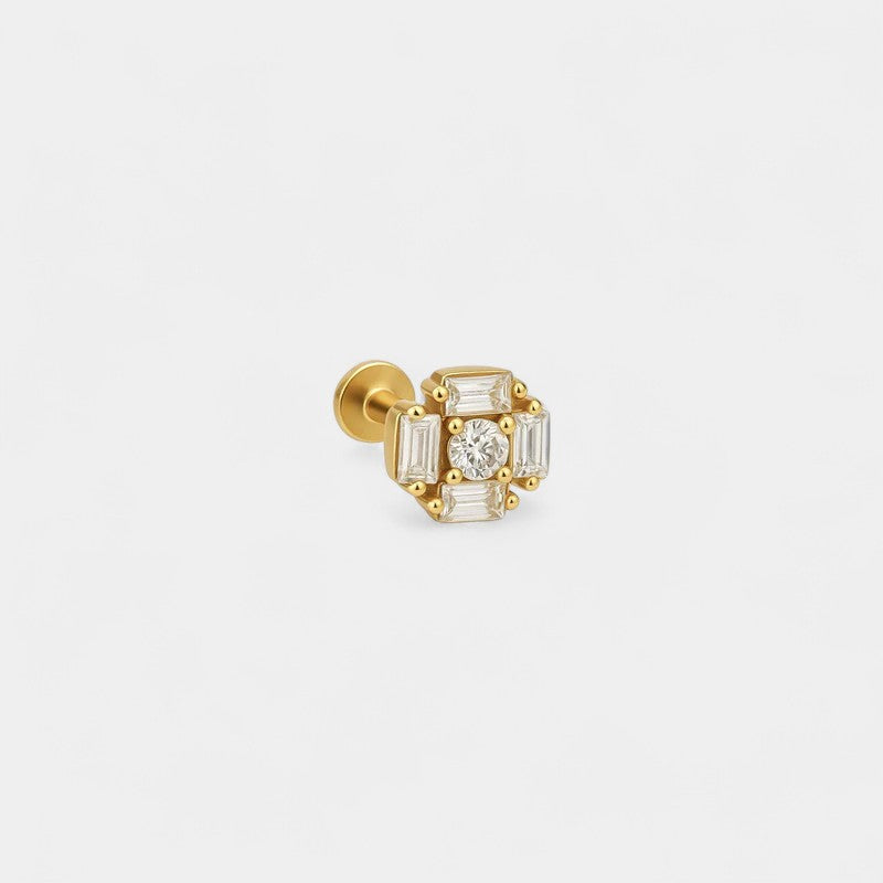 Baget Taşlı Piercing