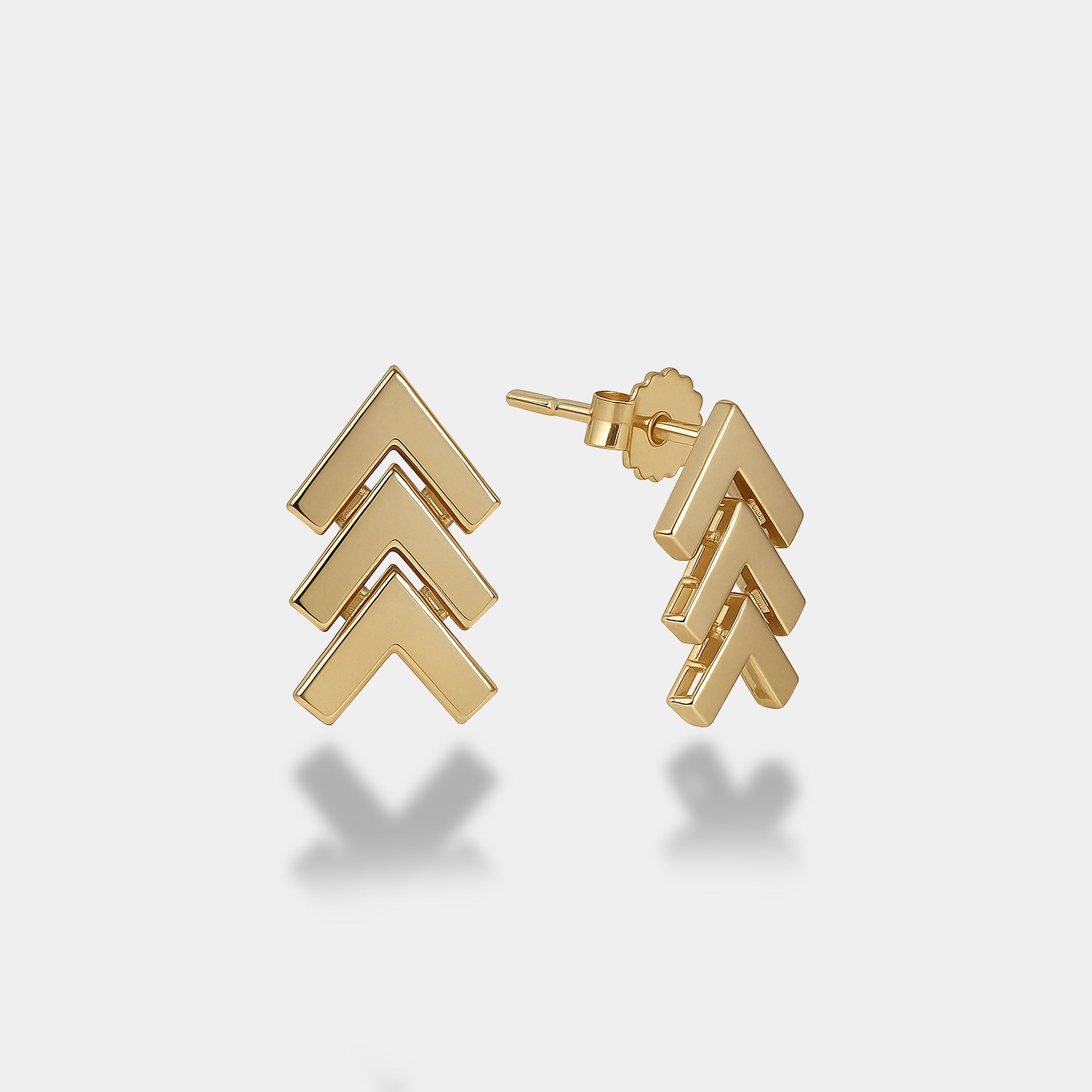 Balık Sırtı Küpe