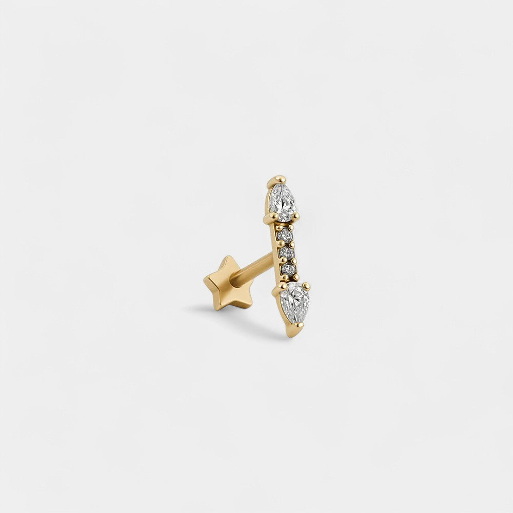 Çift Ok Piercing