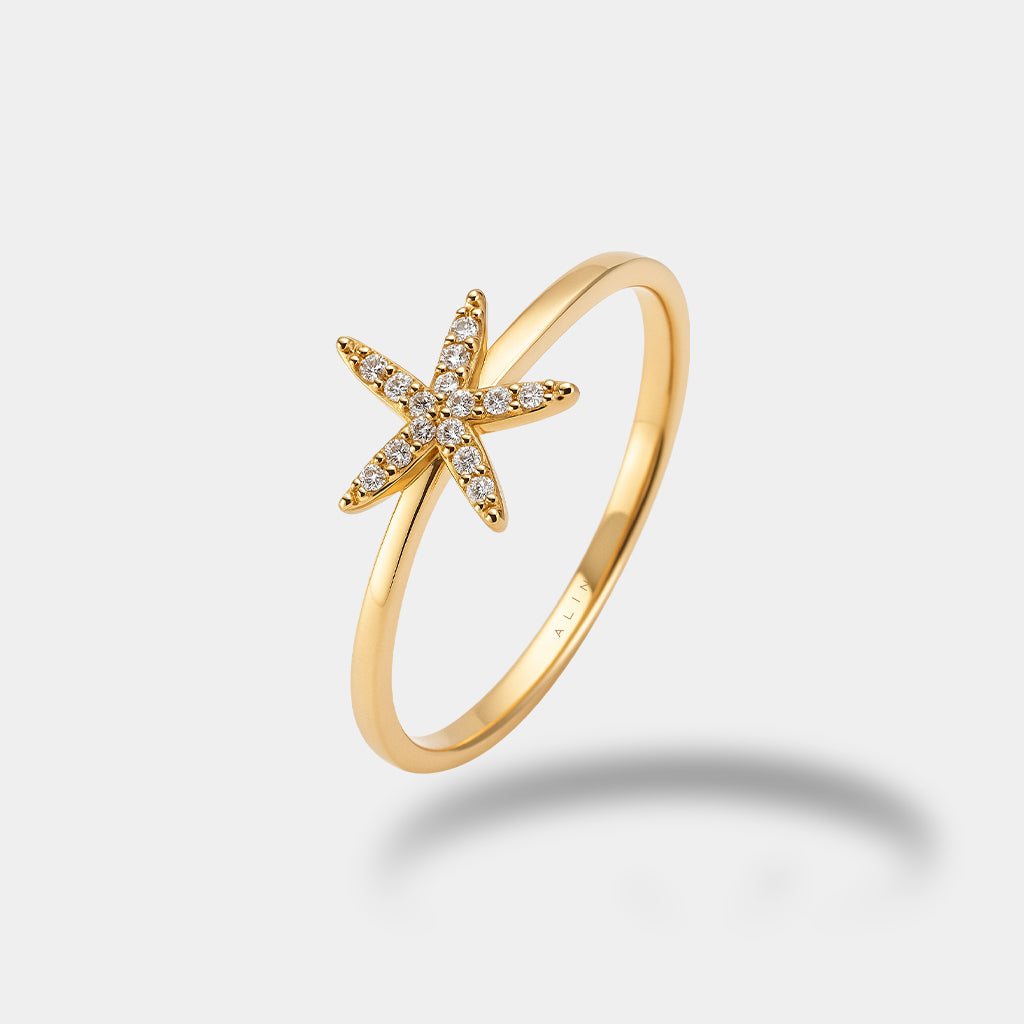 Deniz Yıldızı Yüzük