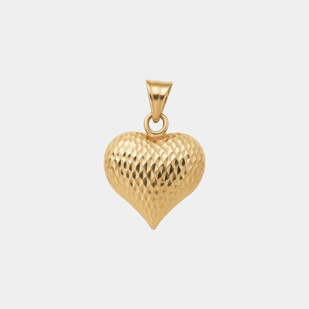 Dokulu Kalp Charm