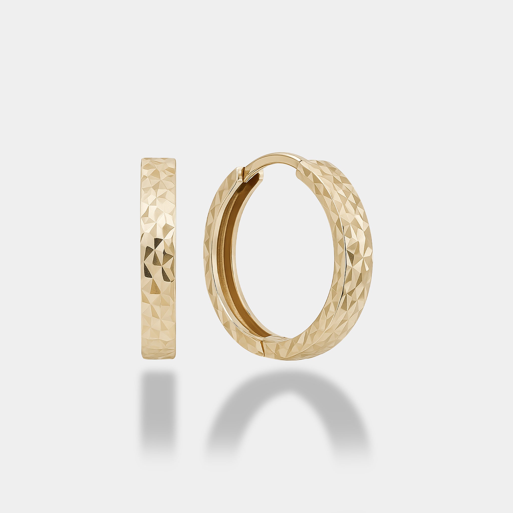 Kalemli Halka Küpe - L