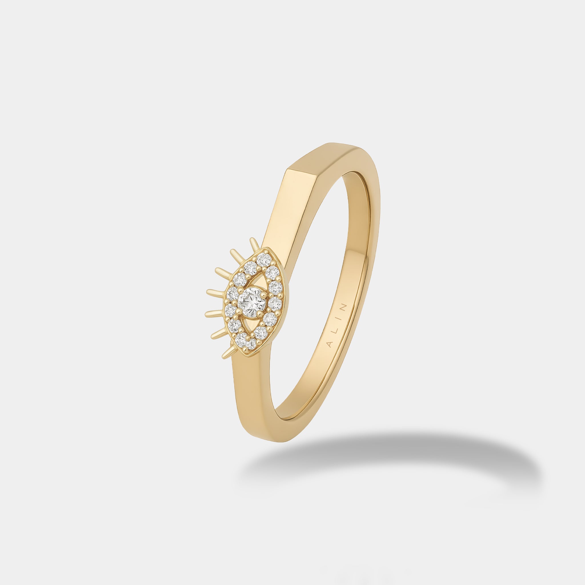 Kirpik Çizgi Yüzük