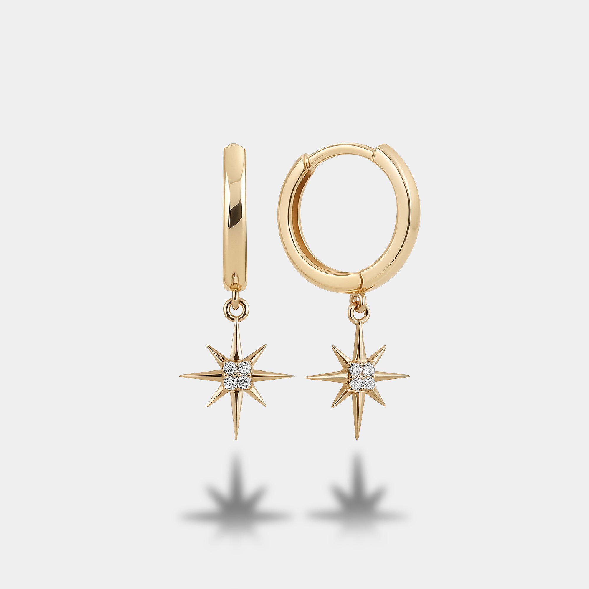 Kuzey Yıldızı Küpe