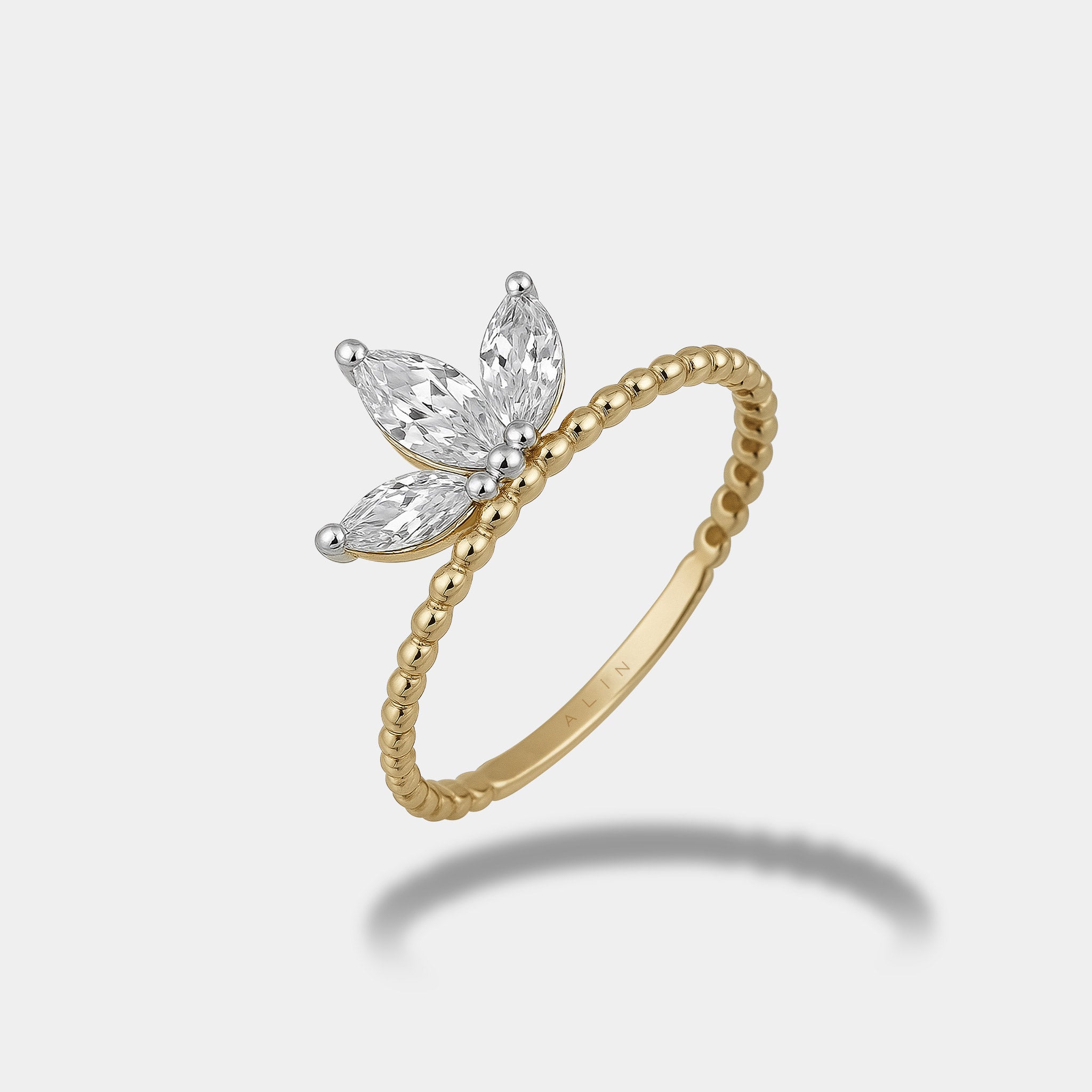 Lotus Top Top Yüzük