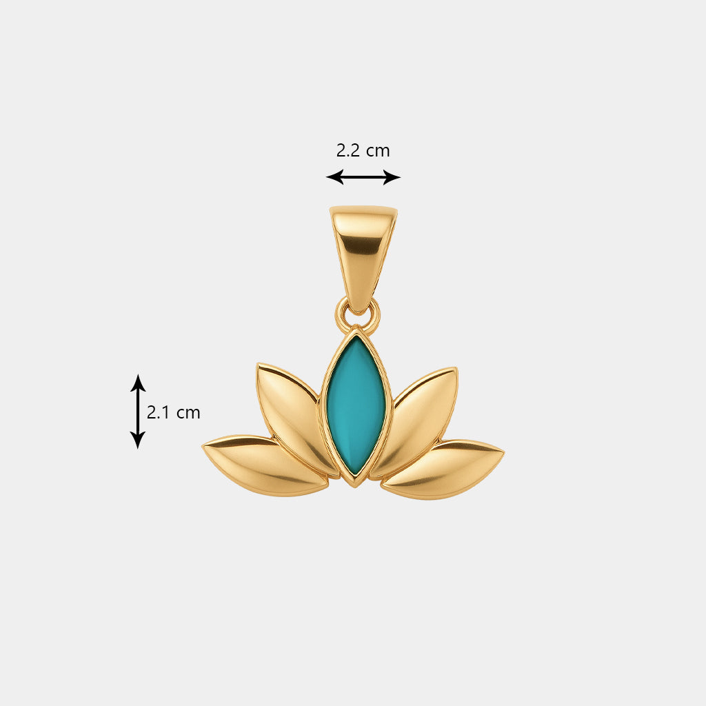 Mineli Lotus Charm