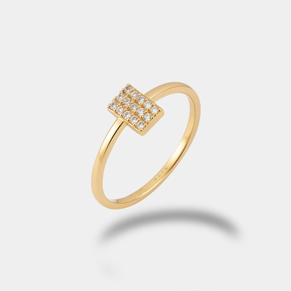 Mini Taşlı Yüzük