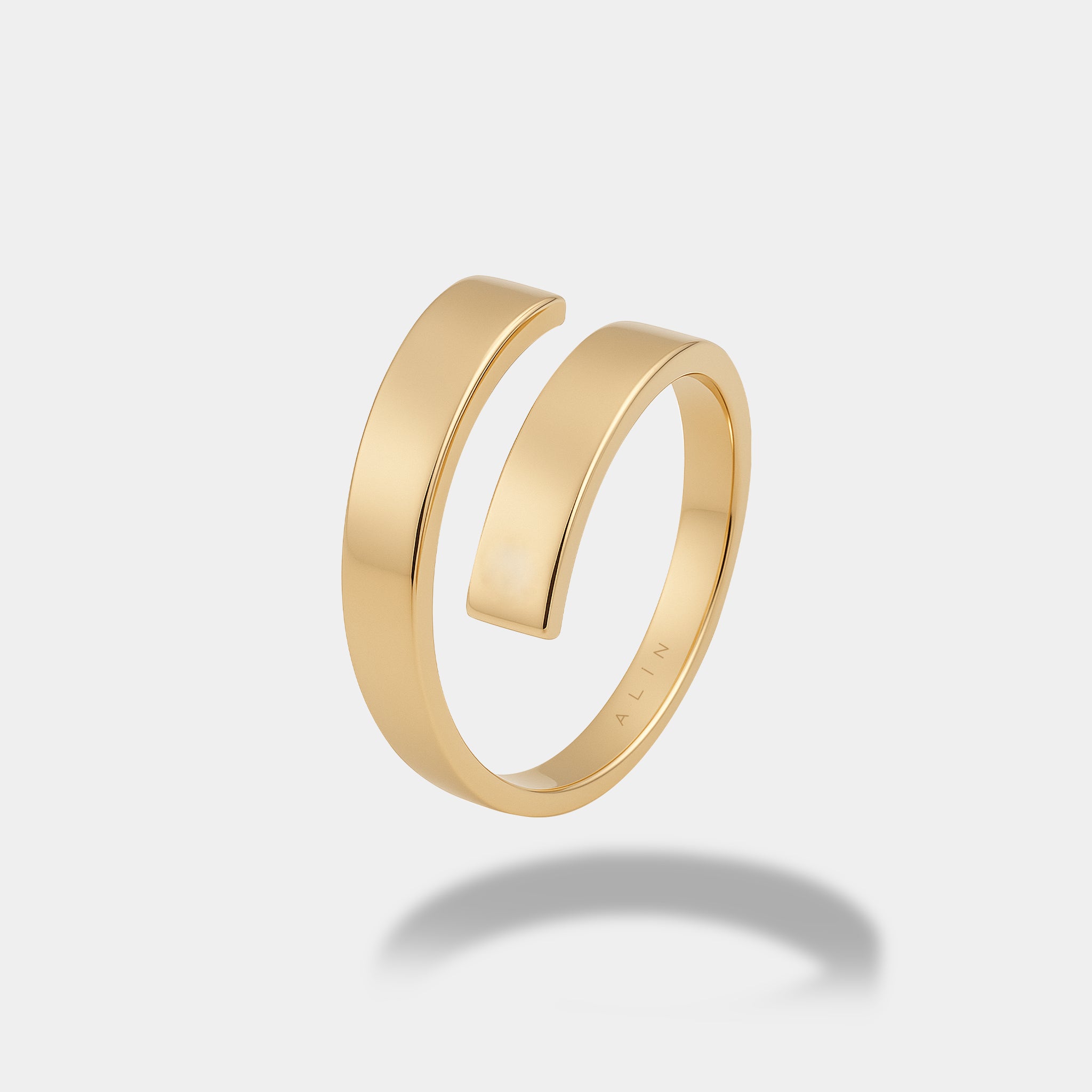 Sade Çapraz Yüzük