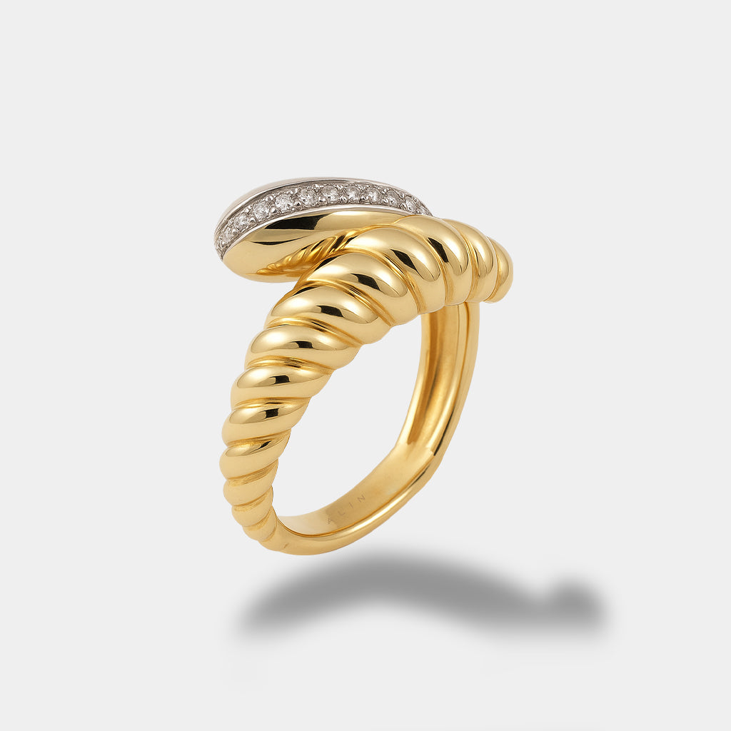 Taşlı Burgu Yüzük